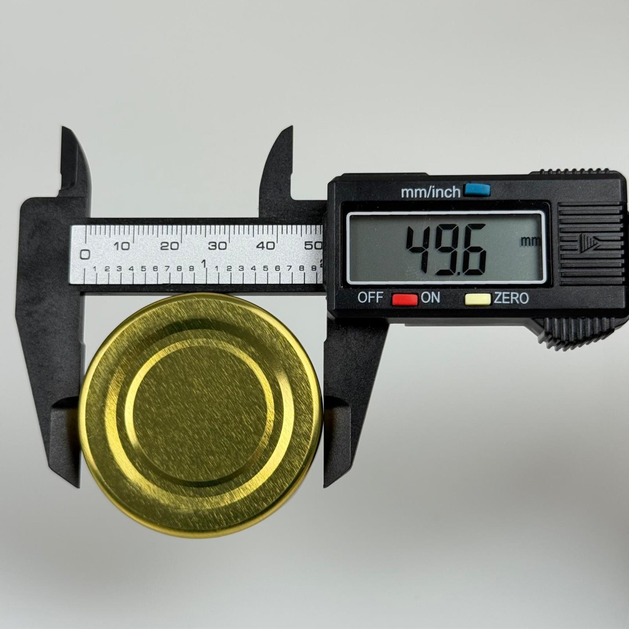 48 MM TWİST-OFF GOLD METAL KAPAK