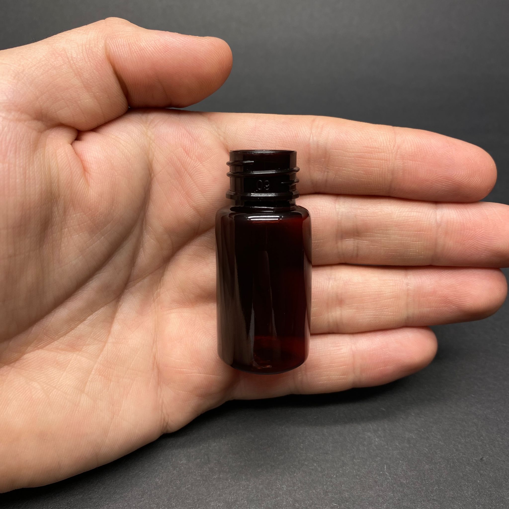 10 CC PET SHOT ŞİŞE - 18 AĞIZ KAPAKSIZ - 10 ML PLASTİK ŞİŞE - AMBER