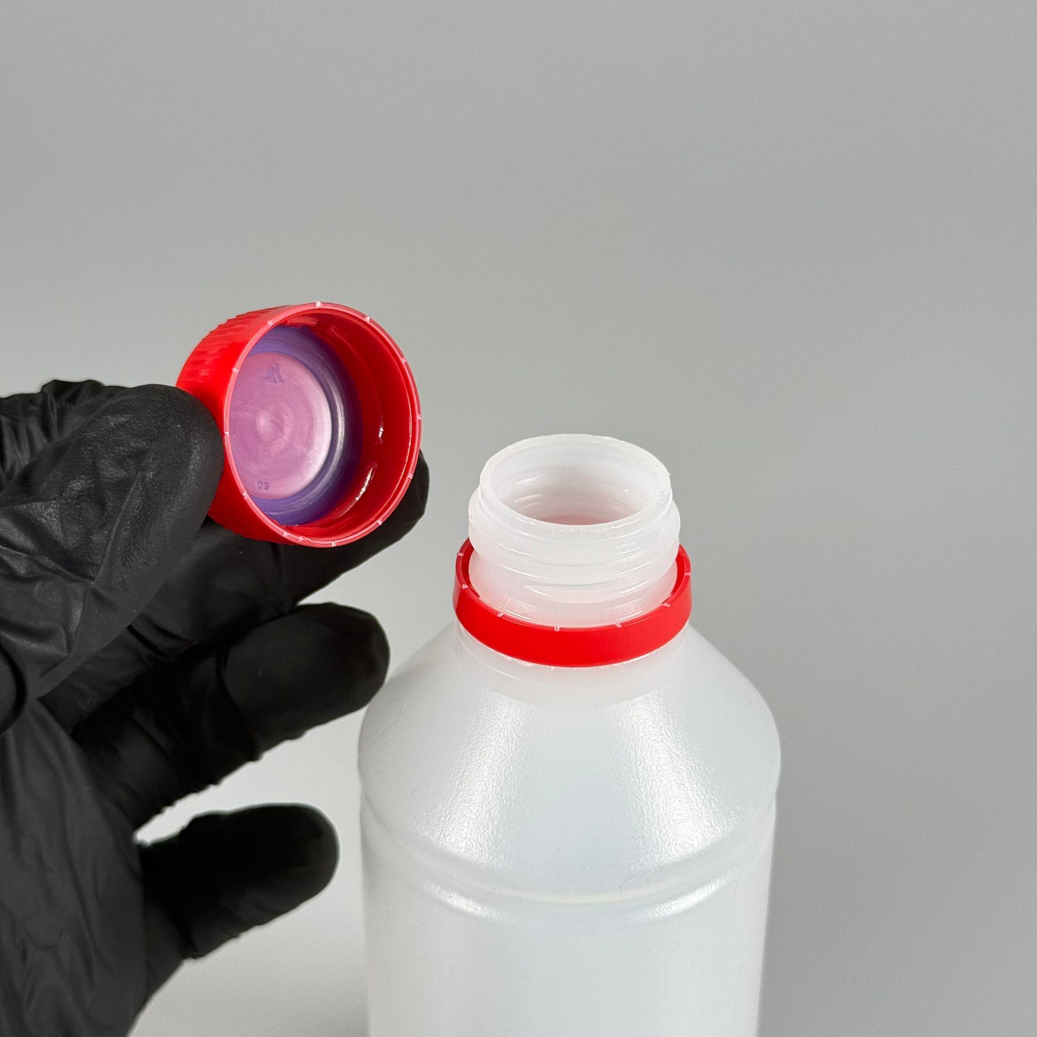 250 CC TİNER ŞİŞESİ - KIRMIZI KİLİTLİ KAPAKLI - 250 ML KİMYASALA DAYANIKLI PLASTİK ŞİŞE - 0,25 LT POLİETİLEN ŞİŞE