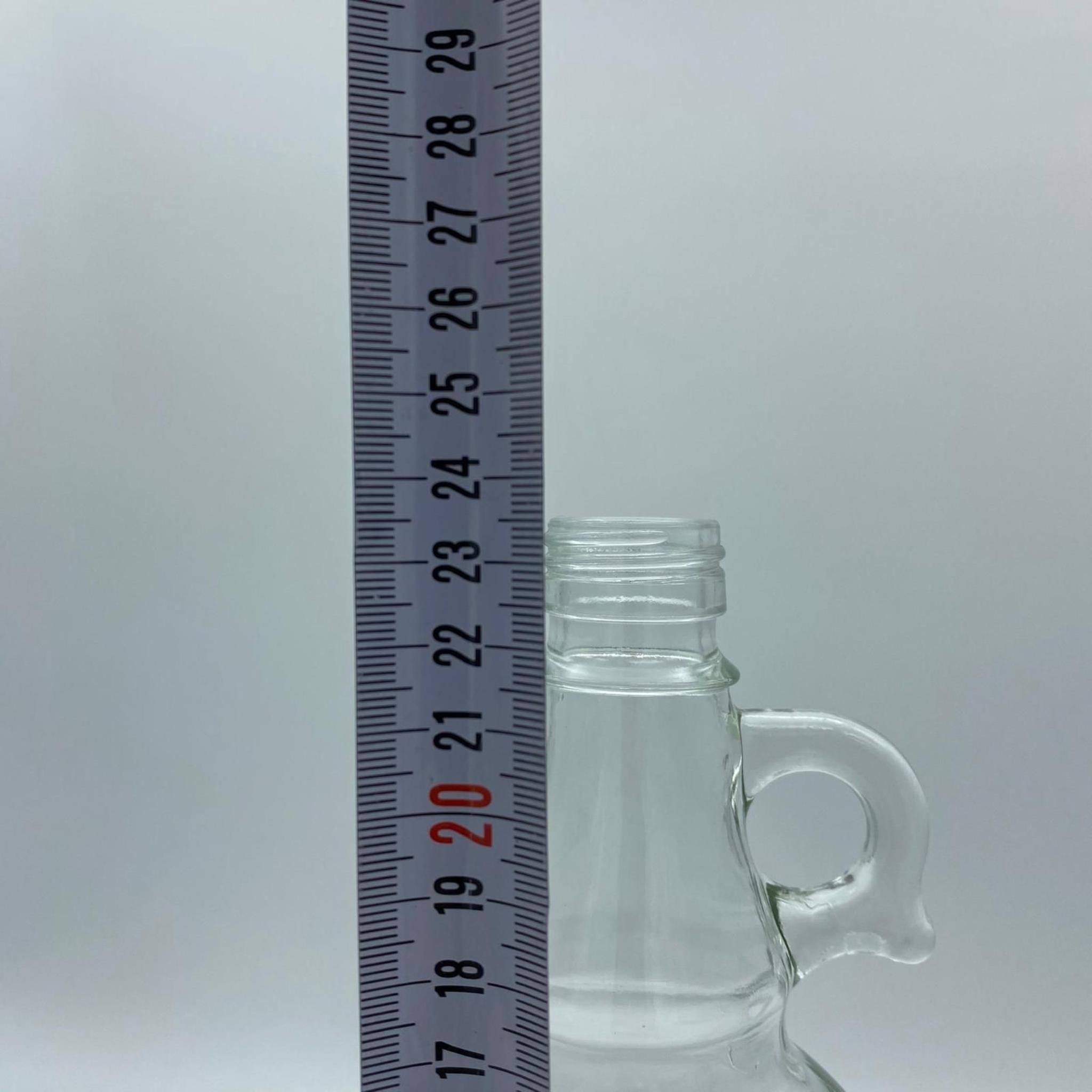 1000 CC ŞEFFAF CAM KULPLU GALON ŞİŞE KAPAKSIZ (31 AĞIZ) - 1000 ML KULPLU GALON - ŞİŞECAM ÜRÜN KODU: 190399