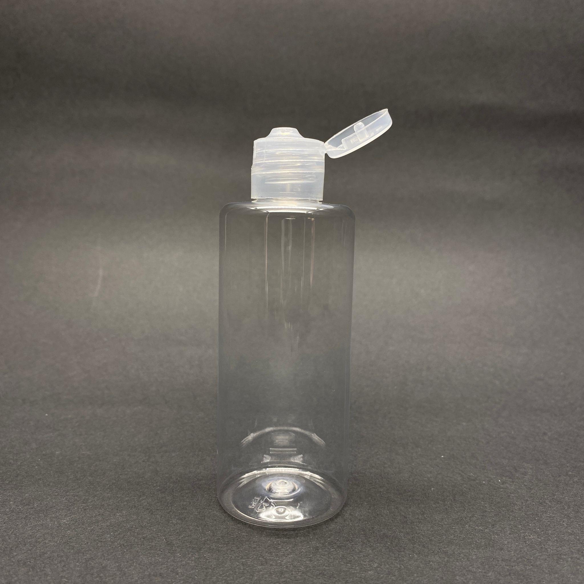 100 CC PLASTİK ŞİŞE - ŞEFFAF FLİPTOP KAPAKLI  - 100 ML AÇILIR KAPANIR AKITICILI KAPAKLI PET ŞİŞE - promosyon kolonya için pet şişe