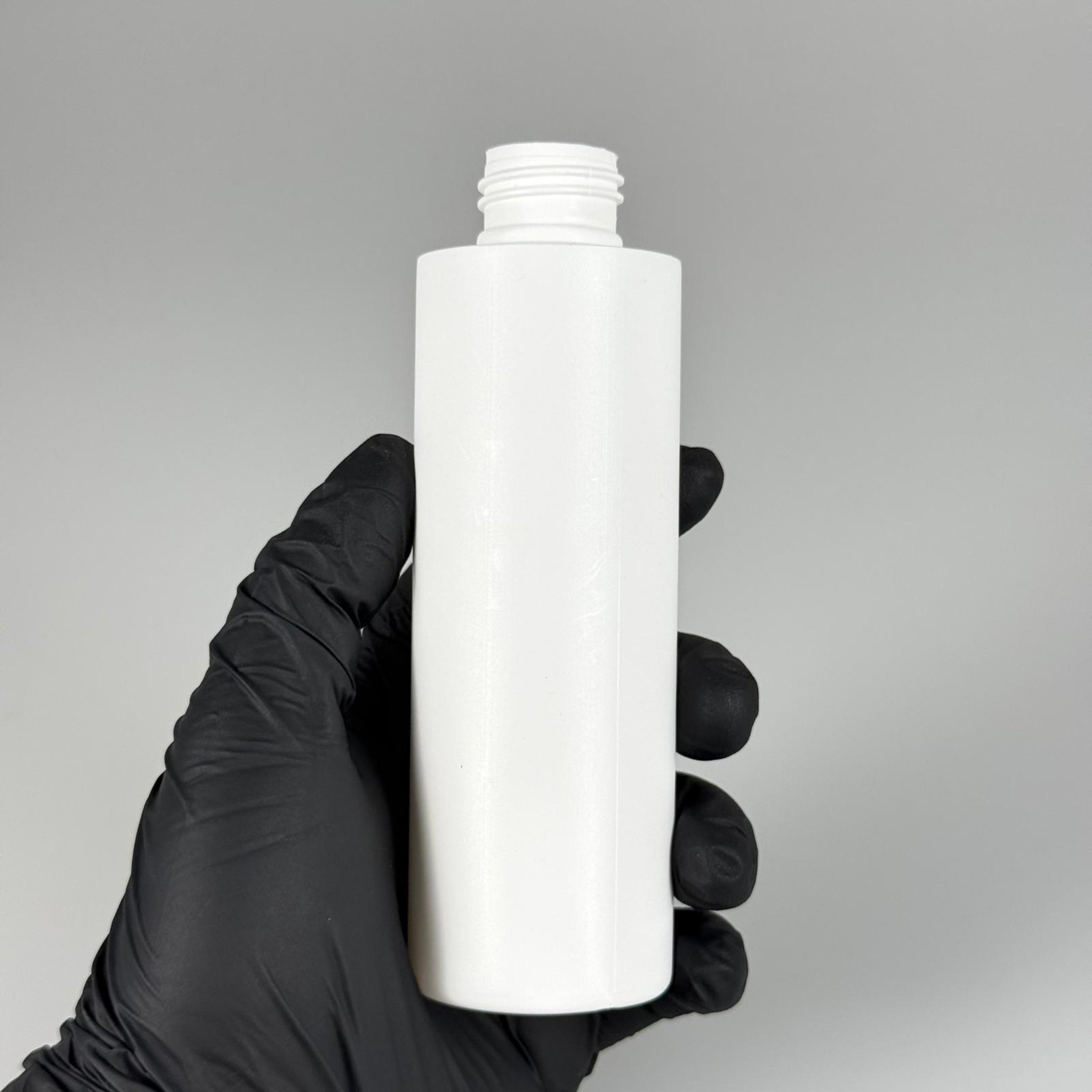 150 CC MAT BEYAZ SERT POLİETİLEN ŞİŞE KAPAKSIZ (24 AĞIZ) - 150 ML BEYAZ PLASTİK ŞİŞE