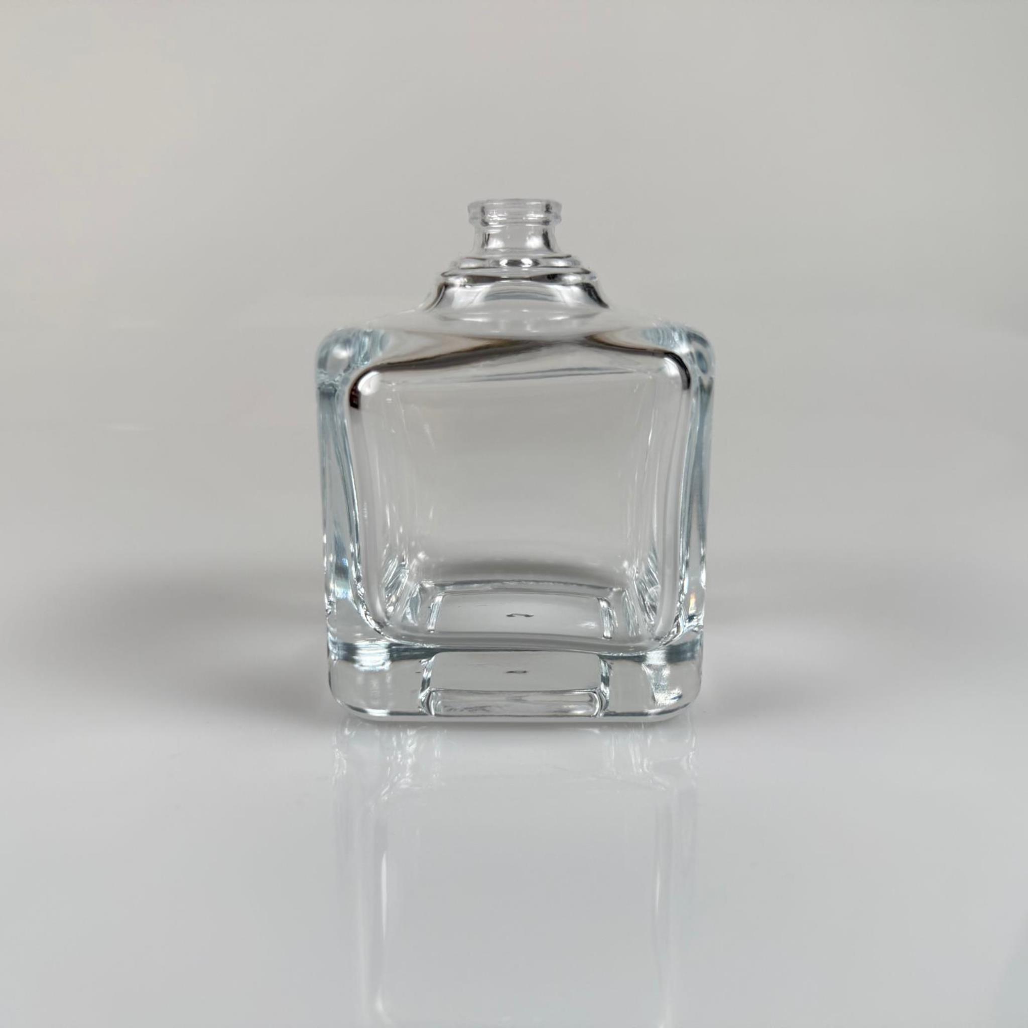 100 ML KARE MODEL LURA PARFÜM ŞİŞESİ - KAPAKSIZ (AĞIZ 15 MM GEÇME KOLAY KAPAMA)