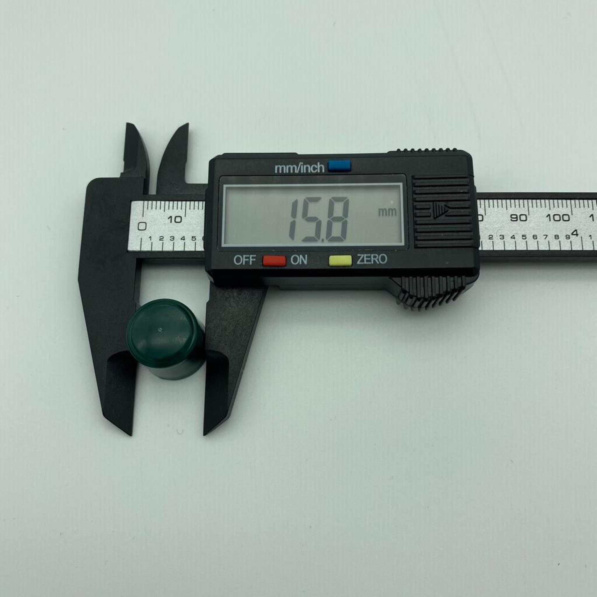 13 MM YEŞİL PLASTİK KAPAK