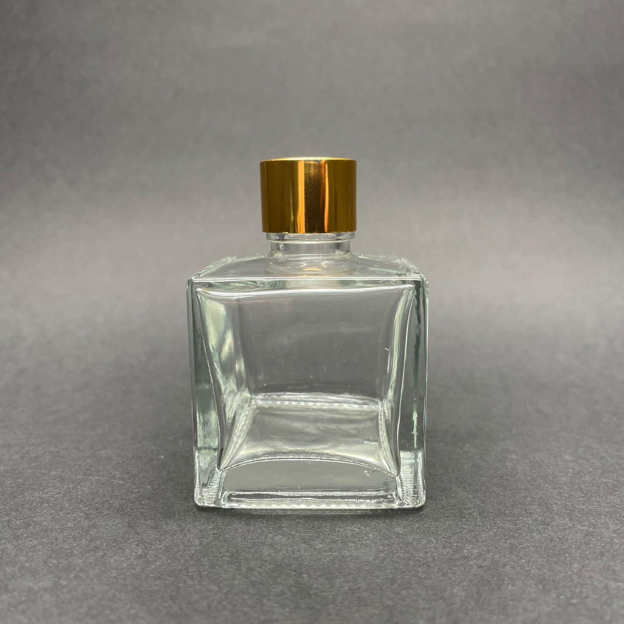 50 CC KARE BAMBU CAM BAMBU ODA KOKUSU ŞİŞESİ - 50 ML KÖŞELİ BAMBU ODA KOKUSU ŞİŞESİ - DİFÜZÖR ŞİŞE- CAM ŞİŞE + GOLD METAL KAPAK + PLASTİK TIPA