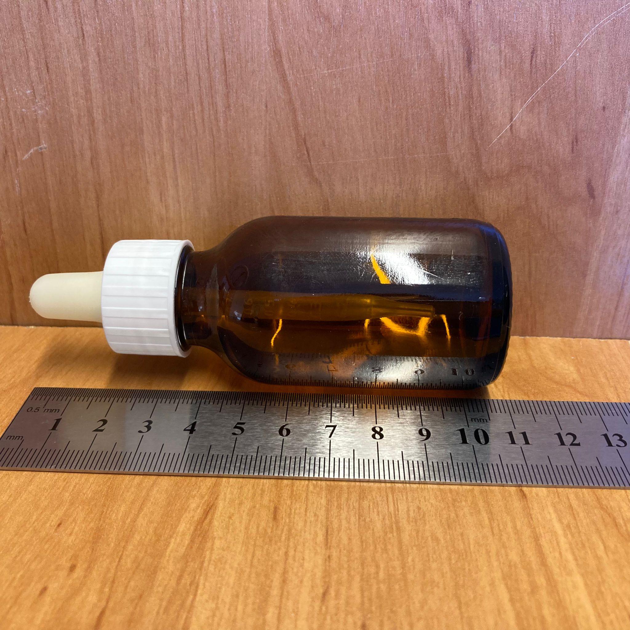 50 CC AMBER PLASTİK DAMLALIKLI CAM ŞİŞE - 50 ML KAHVERENGİ DAMLALIKLI ŞİŞE