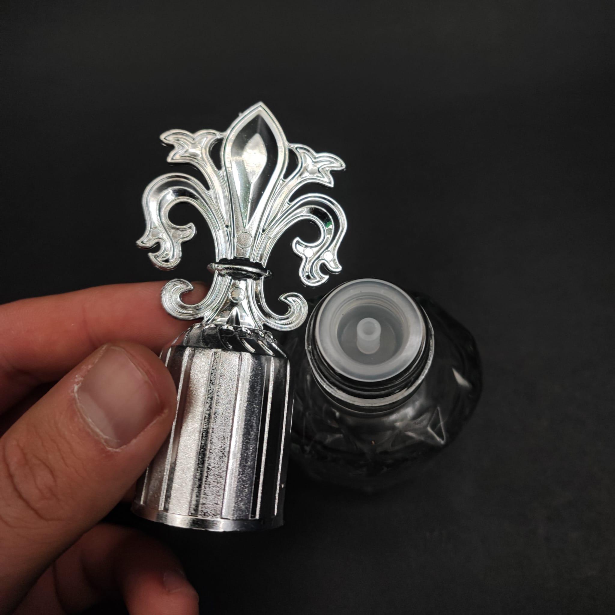 50 CC VELORA CAM ŞİŞE - GÜMÜŞ YAPRAK KAPAKLI + KOLONYA TIPALI - 50 ML DÜĞÜN, NİŞAN, SÖZ, KINA, CENAZE, PROMOSYON İÇİN HEDİYELİK LÜX KOLONYA ŞİŞELERİ