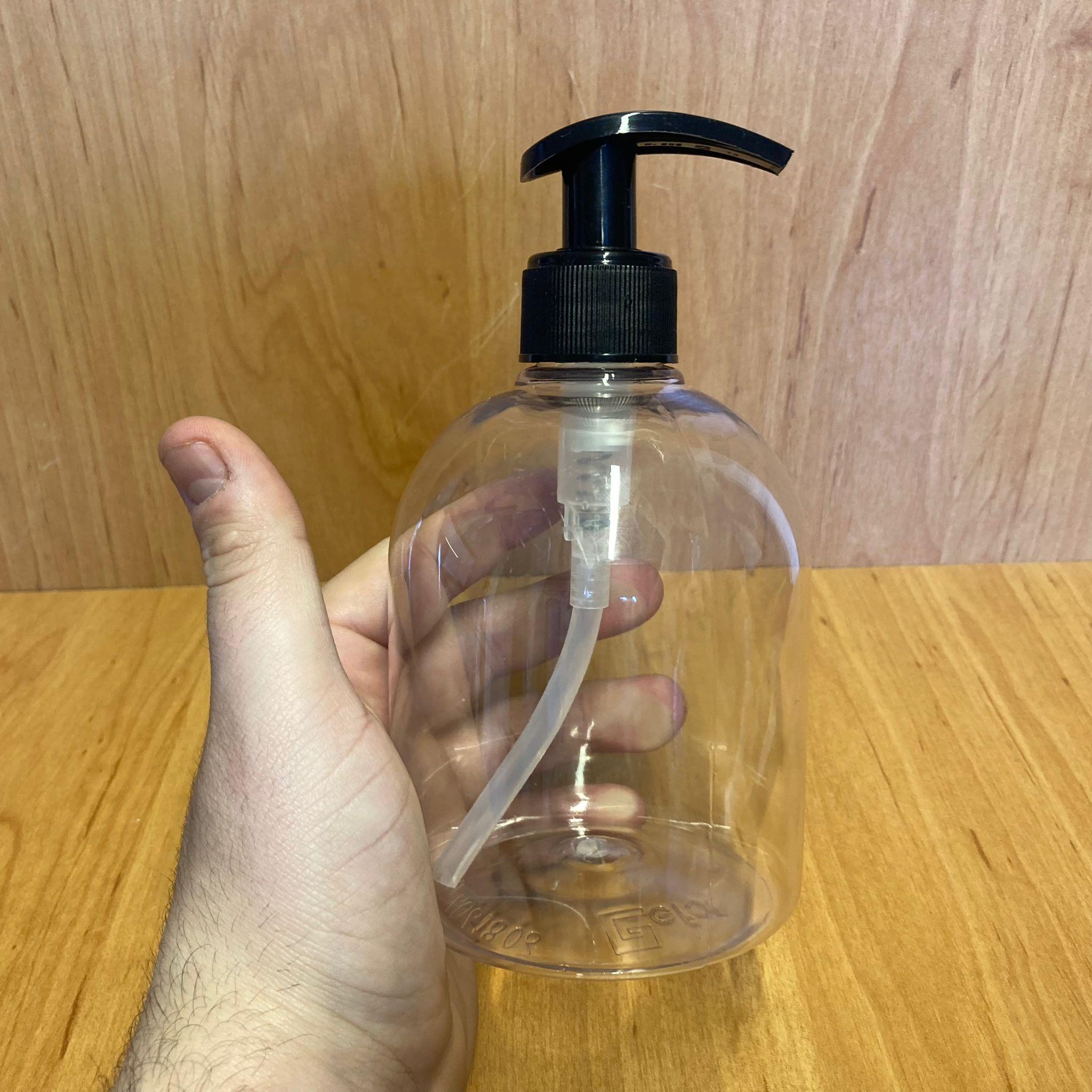 500 CC POMPALI PLASTİK ŞİŞE - 500 ML SIVI SABUN ŞİŞESİ - DETERJAN VE DEZENFEKTAN İÇİN POMPALI PLASTİK ŞİŞE