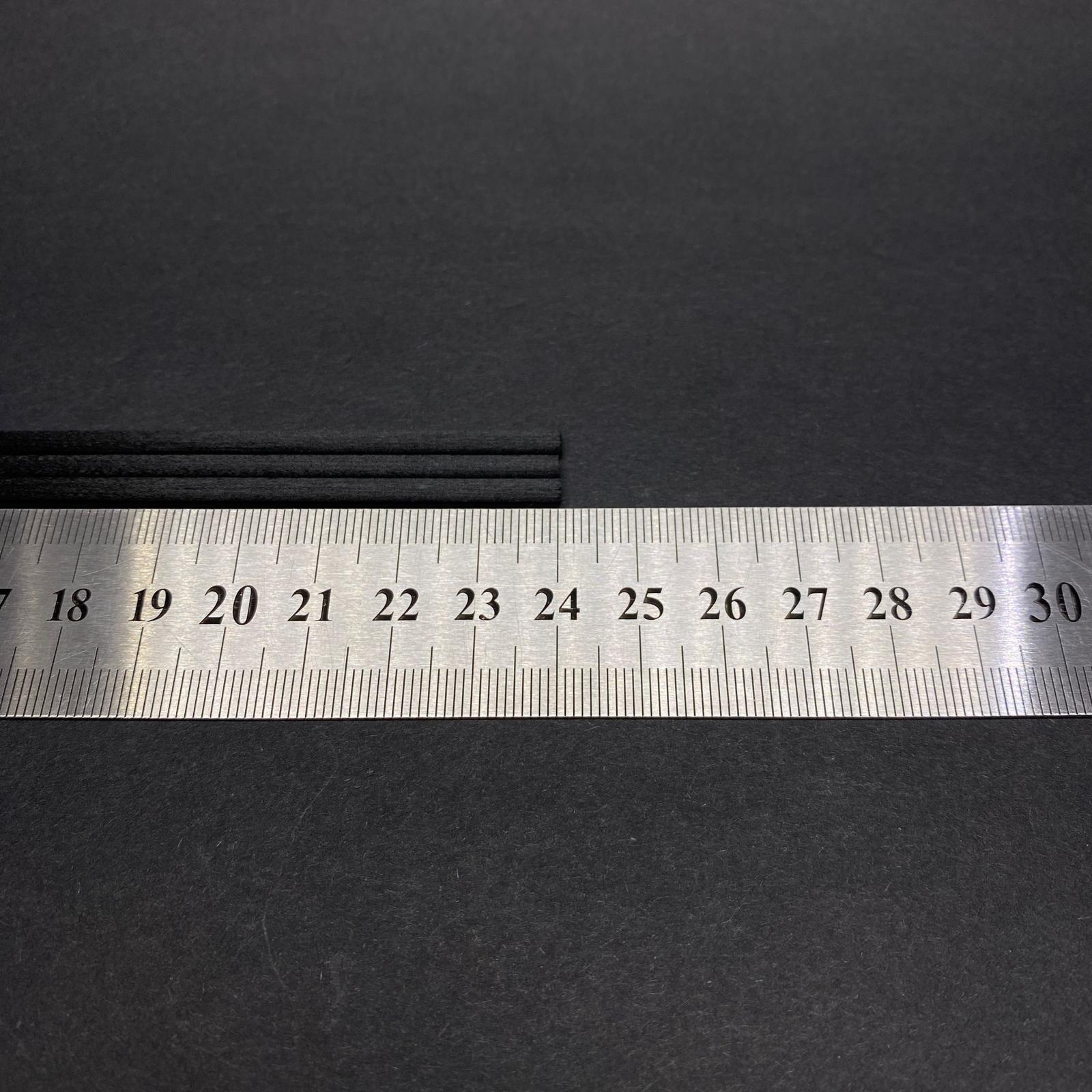 BAMBU KOKU ŞİŞESİ İÇİN SİYAH FİBER BAMBU ÇUBUK 24 CM (1 ADET) DİFÜZÖR  ÇUBUĞU - ODA PARFÜMÜ İÇİN AHŞAP ÇUBUK