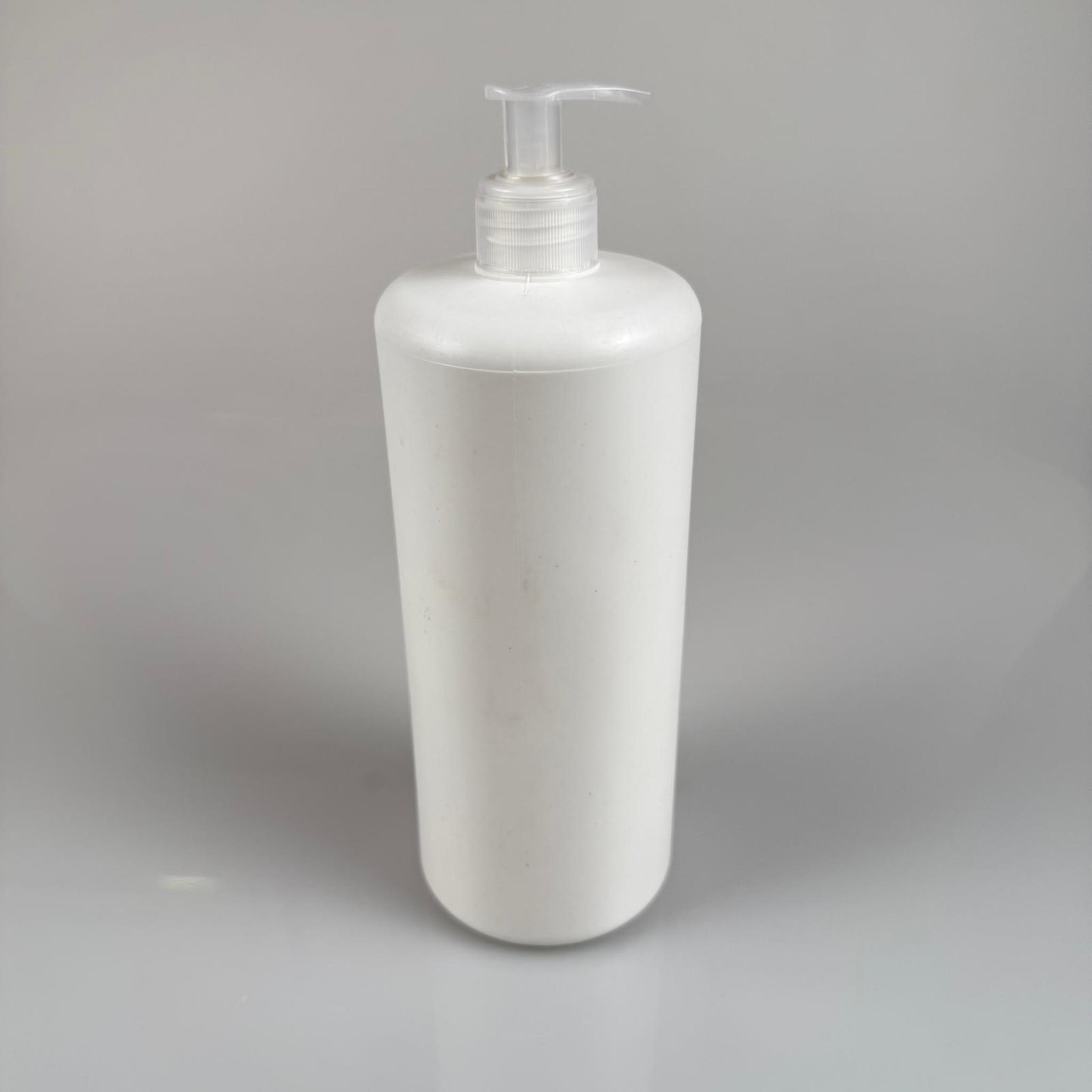 1000 CC BEYAZ PLASTİK ŞİŞE - ŞEFFAF POMPALI - 1000 ML PLASTİK ŞİŞE