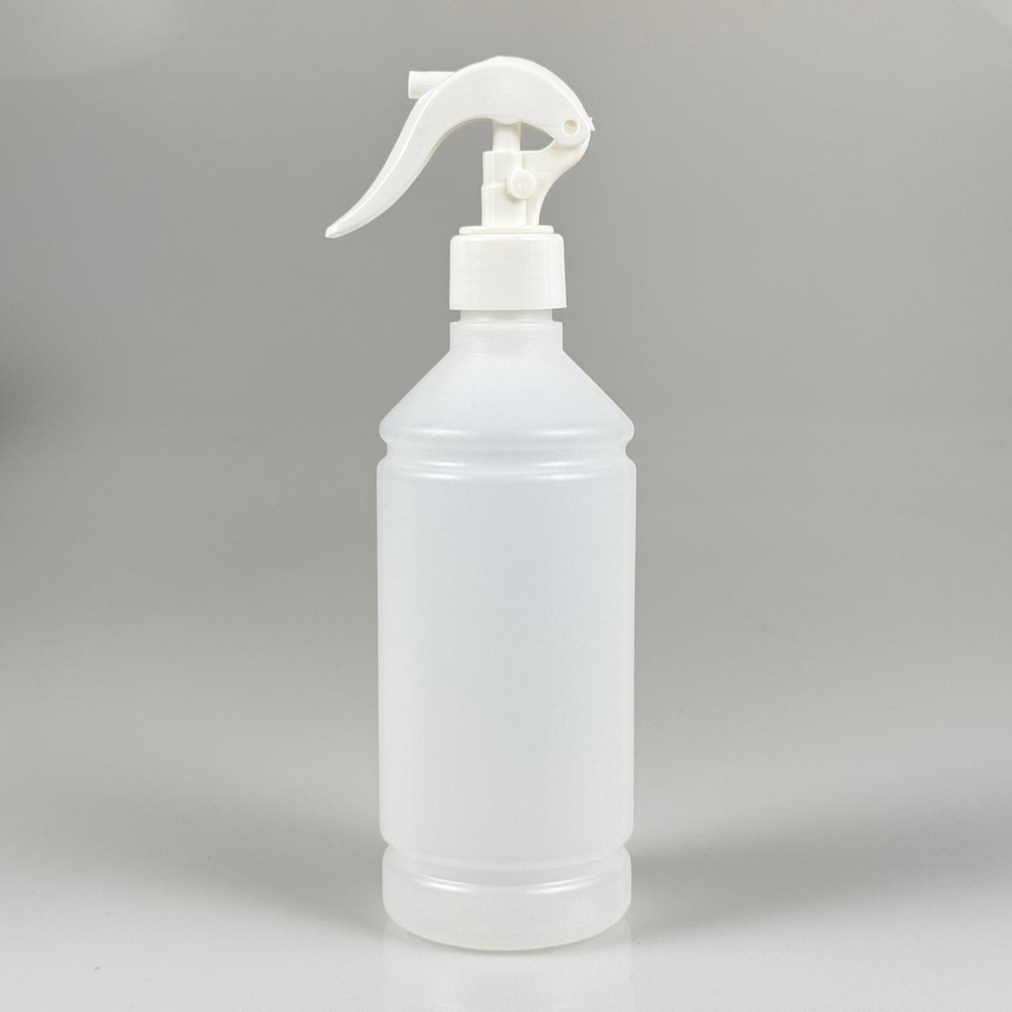 500 CC TİNER ŞİŞESİ - BEYAZ TRİGER TETİK SPREYLİ (DUMAN PÜSKÜRTÜR) - 500 ML KİMYASALA DAYANIKLI PLASTİK ŞİŞE - 0,5 LT POLİETİLEN ŞİŞE