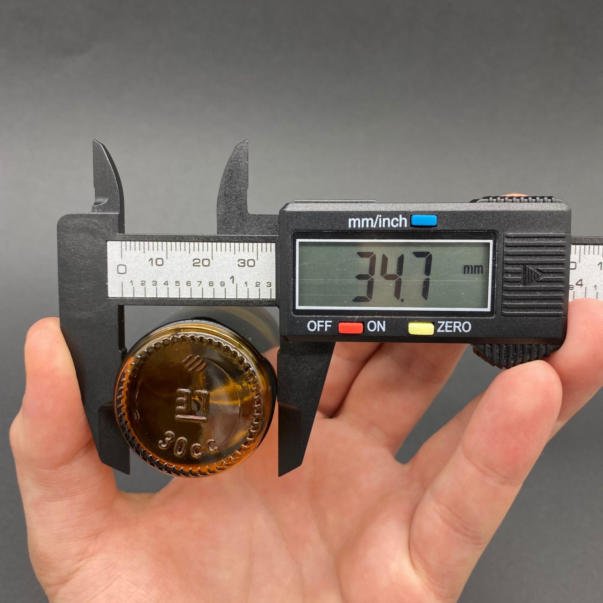 30 CC AMBER CAM ŞİŞE KAPAKSIZ (25 AĞIZ) - 30 ML CAM ŞİŞE - KAHVERENGİ - ŞİŞECAM ÜRÜN KODU: 711403