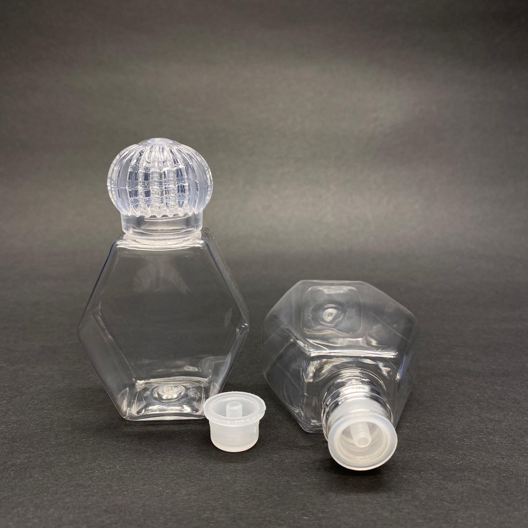 40 CC ALTIGEN PET ŞİŞE - KRİSTAL KAPAKLI + KOLONYA TIPALI - 40 ML ŞEFFAF PET ŞİŞE