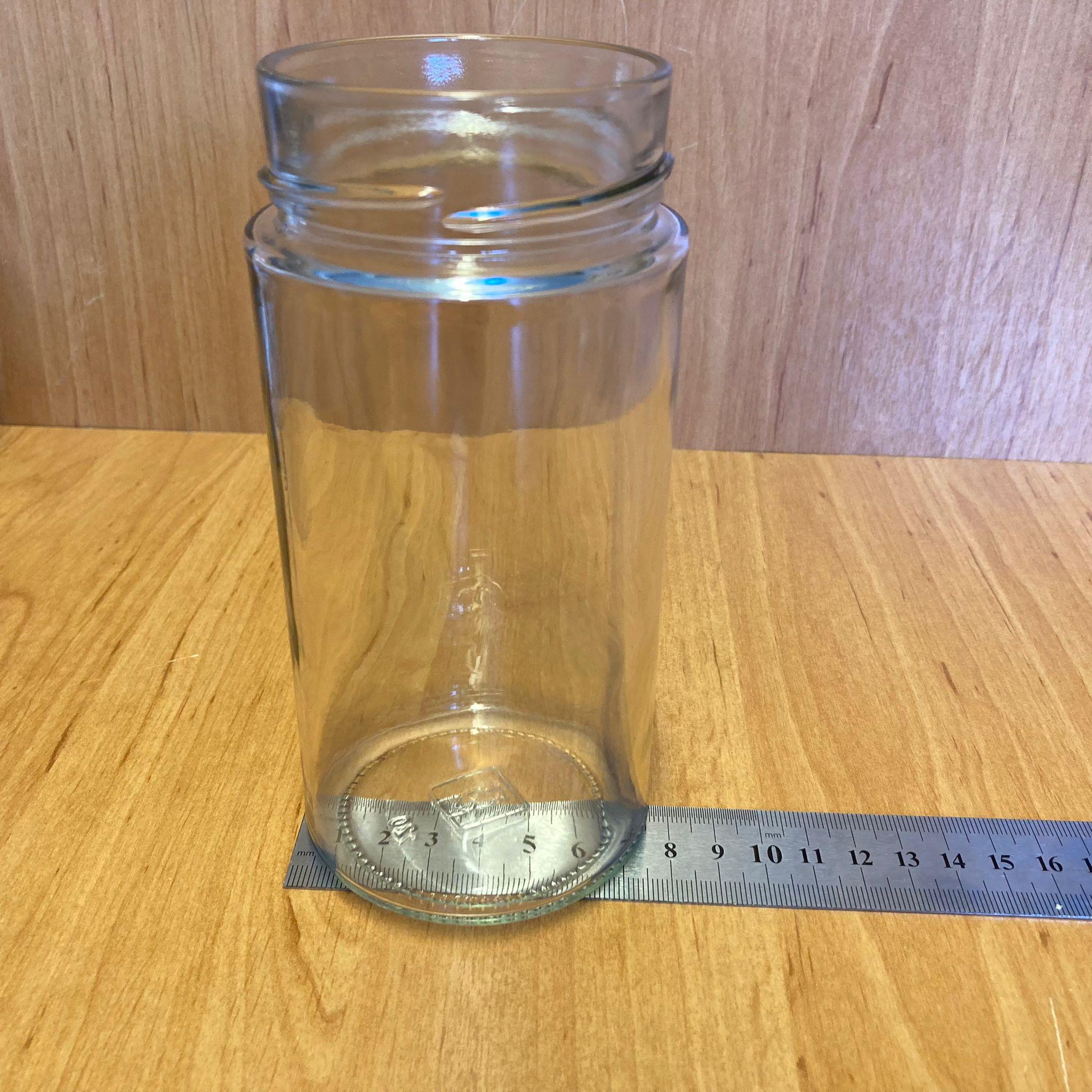 500 CC CAM ALMAN KAVANOZ (70 AĞIZ) - 500 ML DERİN AĞIZ KAVANOZ - KAPAKSIZ