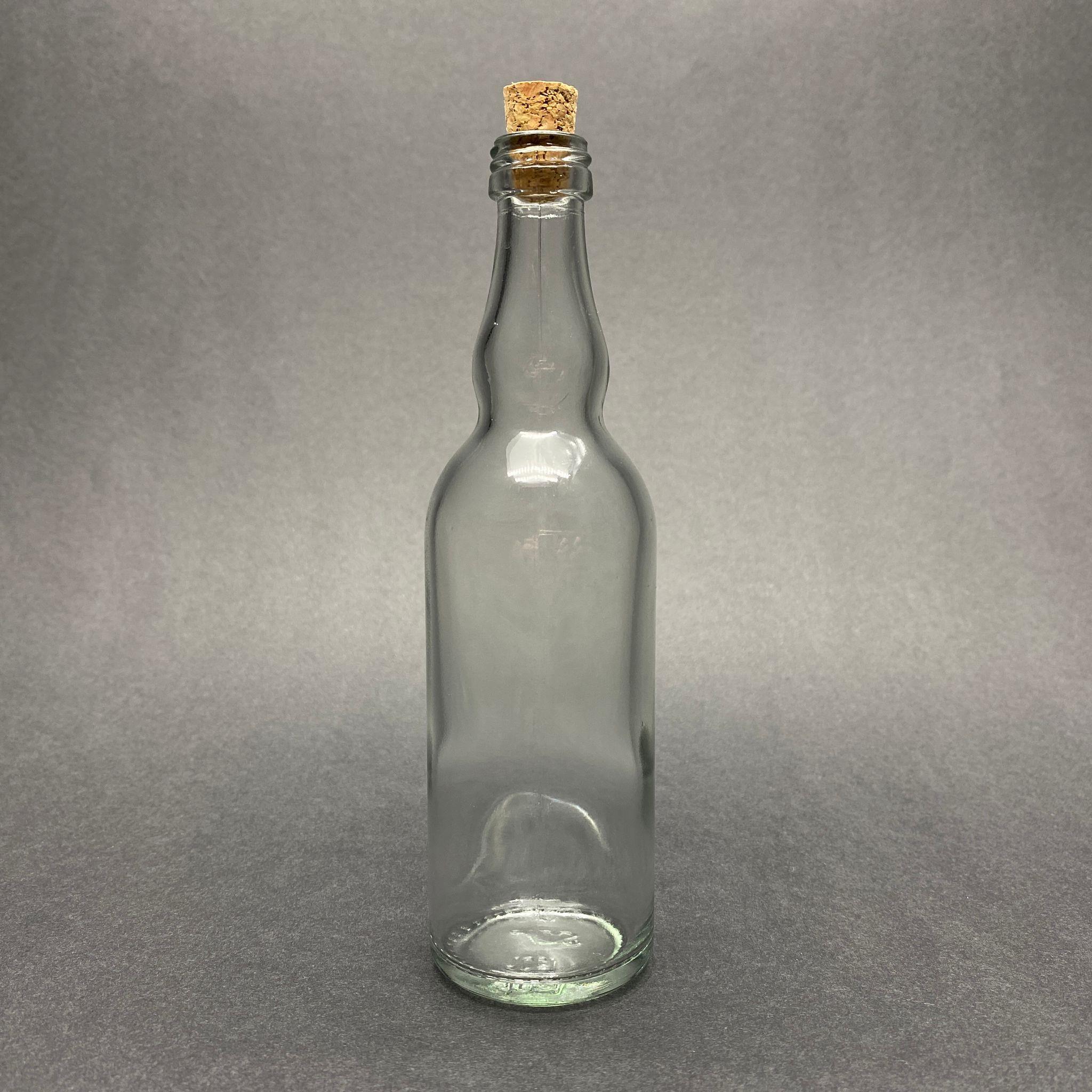 100 CC BOĞUMLU MODEL MANTAR TIPALI CAM ŞİŞE - MANTAR TIPALI CAM ŞİŞE 100 ML