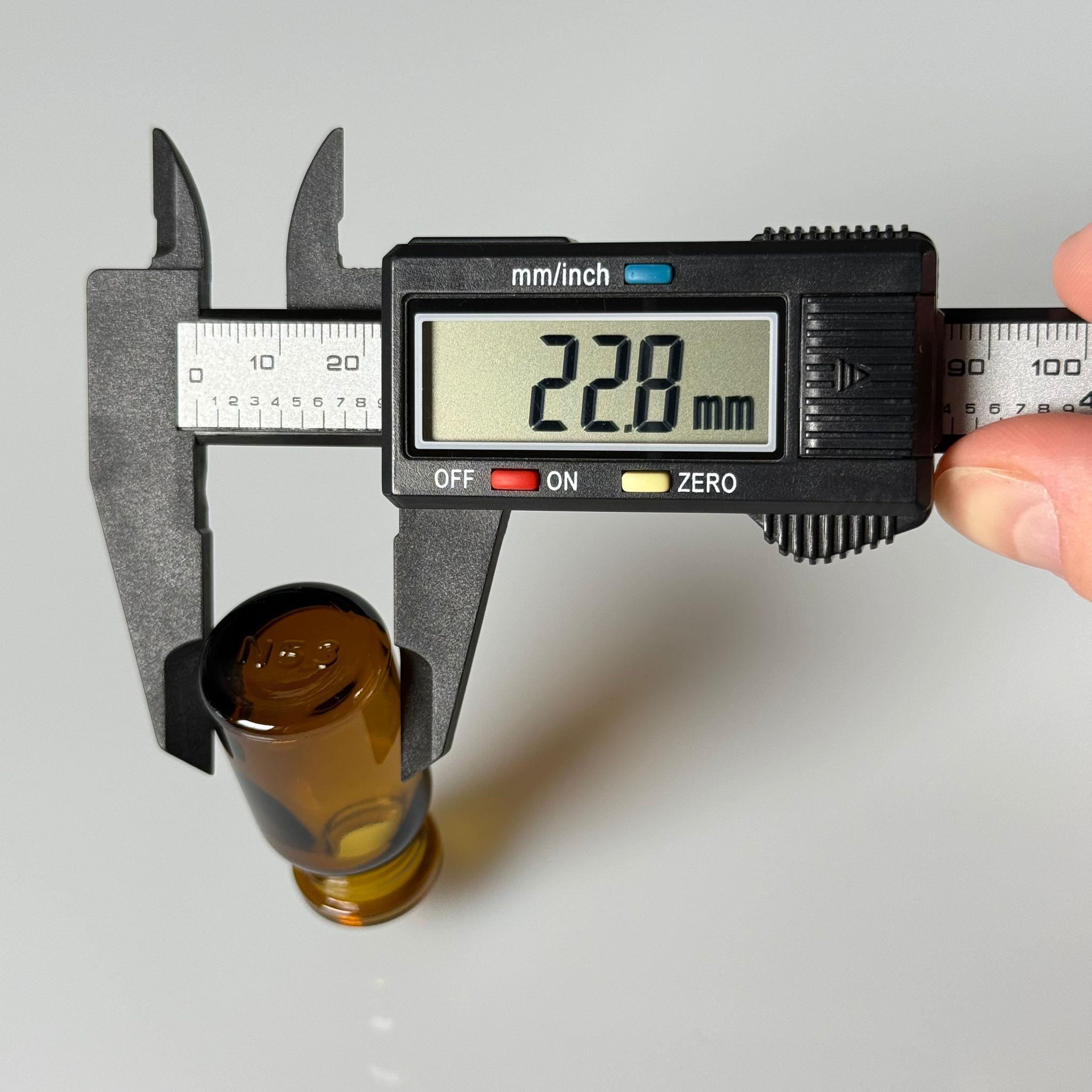 8 CC AMBER KAHVERENGİ CAM PENİSİLİN FLAKON ŞİŞE KAPAKSIZ 20 MM AĞIZ - ŞİŞECAM ÜRÜN KODU 701900 İLE EŞDEĞERDİR