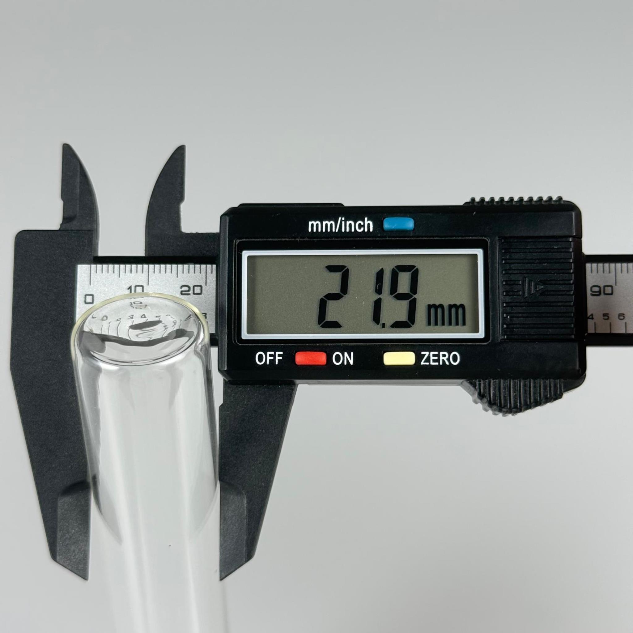 BOROSİLİKAT CAM ŞİŞE - 35 CC - 22x120 MM - ÇEKME CAM BORU FLAKON İNCE PENİSİLİN ŞİŞESİ - AĞIZ ÇAPI 20 MM