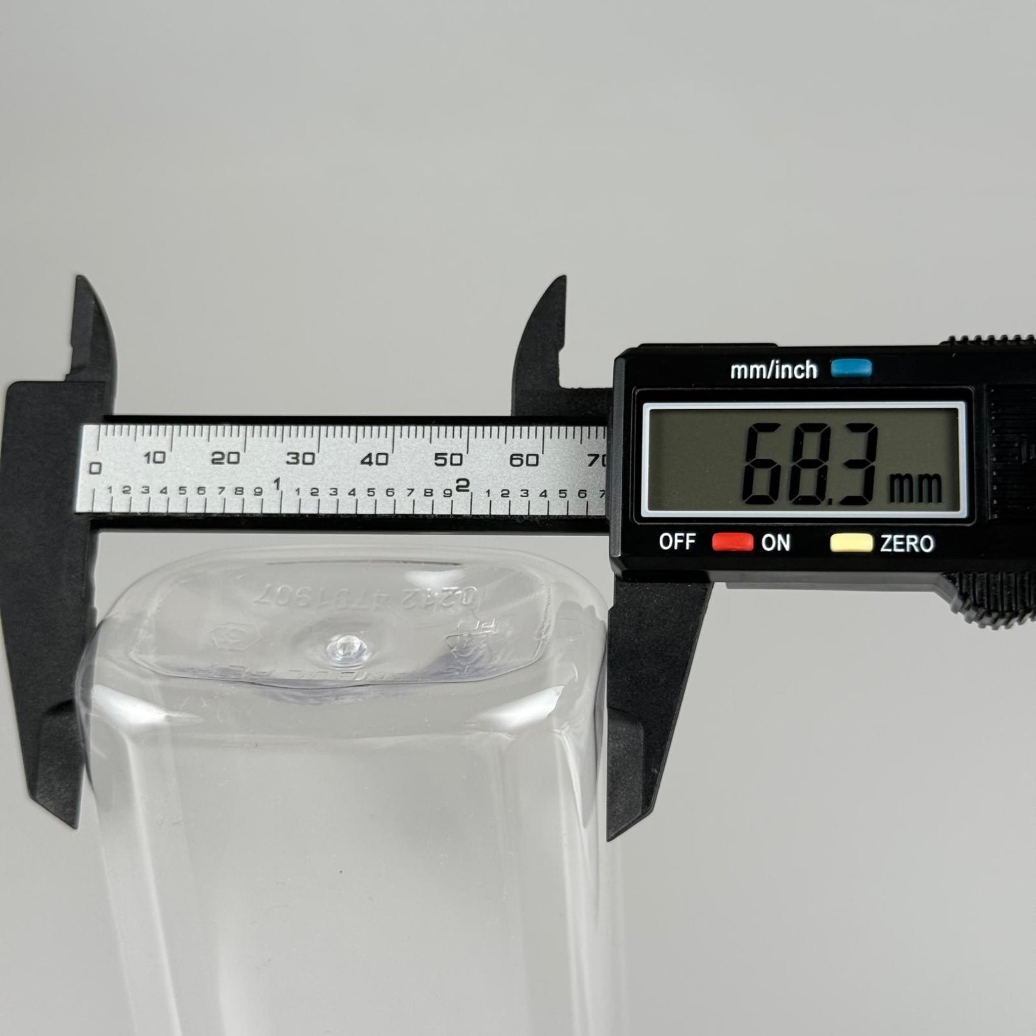 400 CC YASSI MODEL ŞEFFAF PET ŞİŞE KAPAKSIZ (24 AĞIZ)
