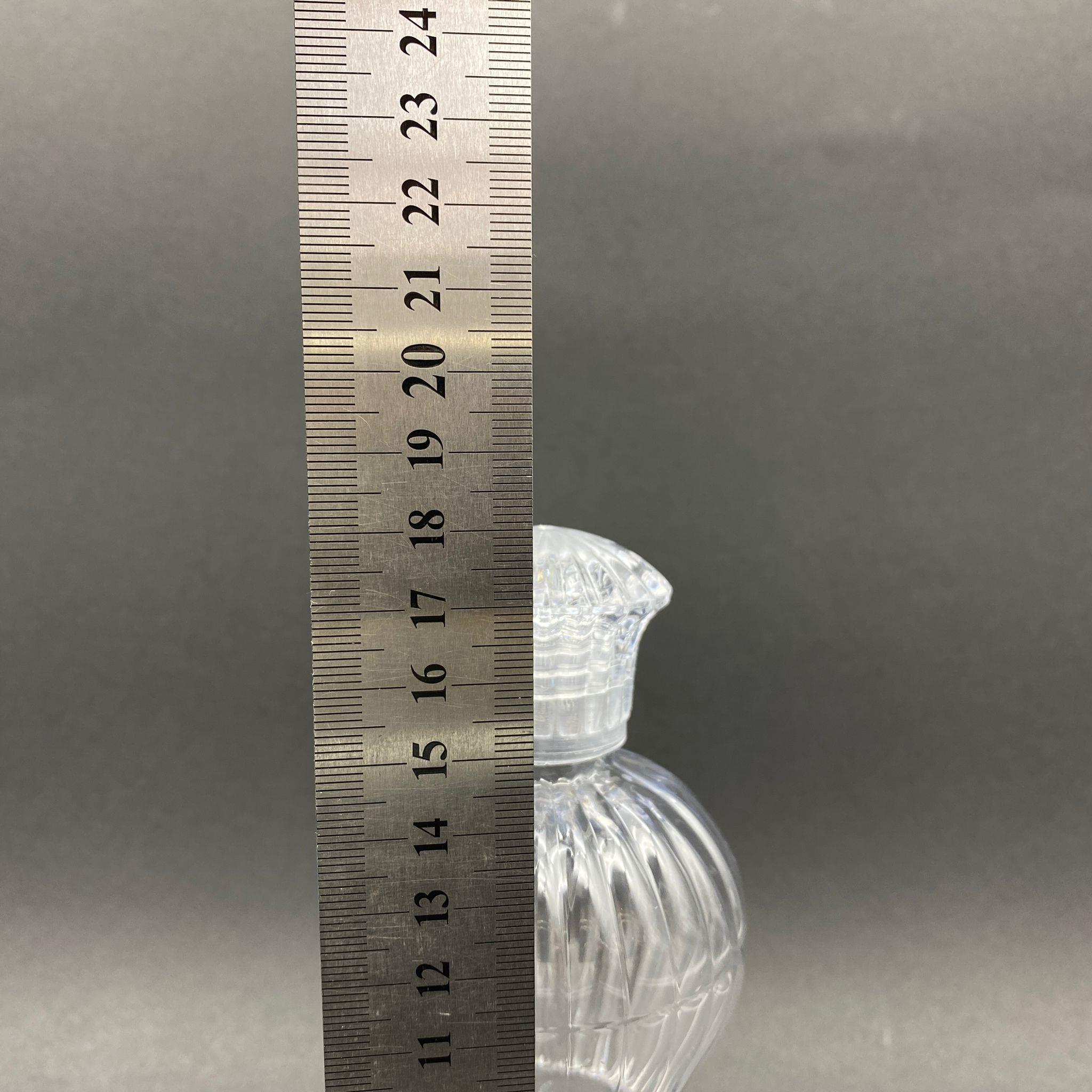 300 CC PIRLANTA KOLONYA ŞİŞESİ - CAMPET - KRİSTAL KAPAKLI KOLONYA TIPALI - 300 ML CAMPET KOLONYA ŞİŞESİ
