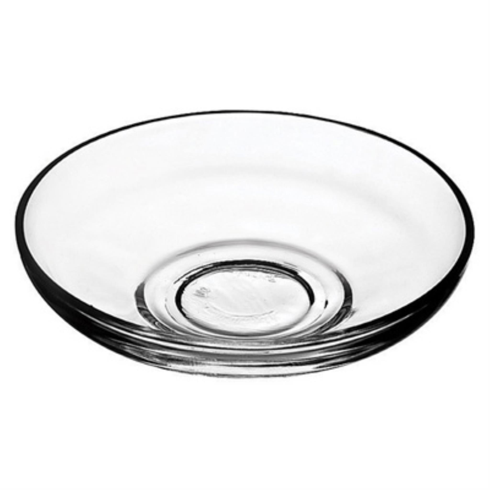 CAM ÇAY TABAK - PAŞABAHÇE 54201 KODLU ÇAY TABAĞI - 6 LI PAKET - 10,2 CM