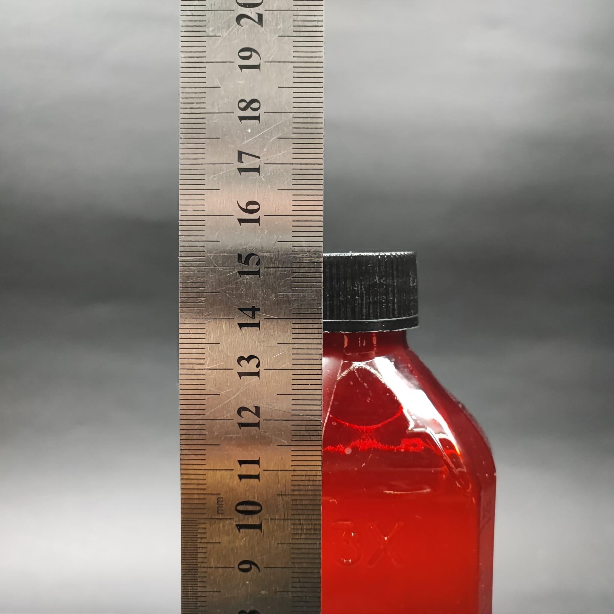 250 CC ÖLÇEKLİ PET ŞİŞE - CONTALI SİYAH KAPAKLI - 250 ML VE OZ ÖLÇÜLÜ KIRMIZI PET ŞİŞE