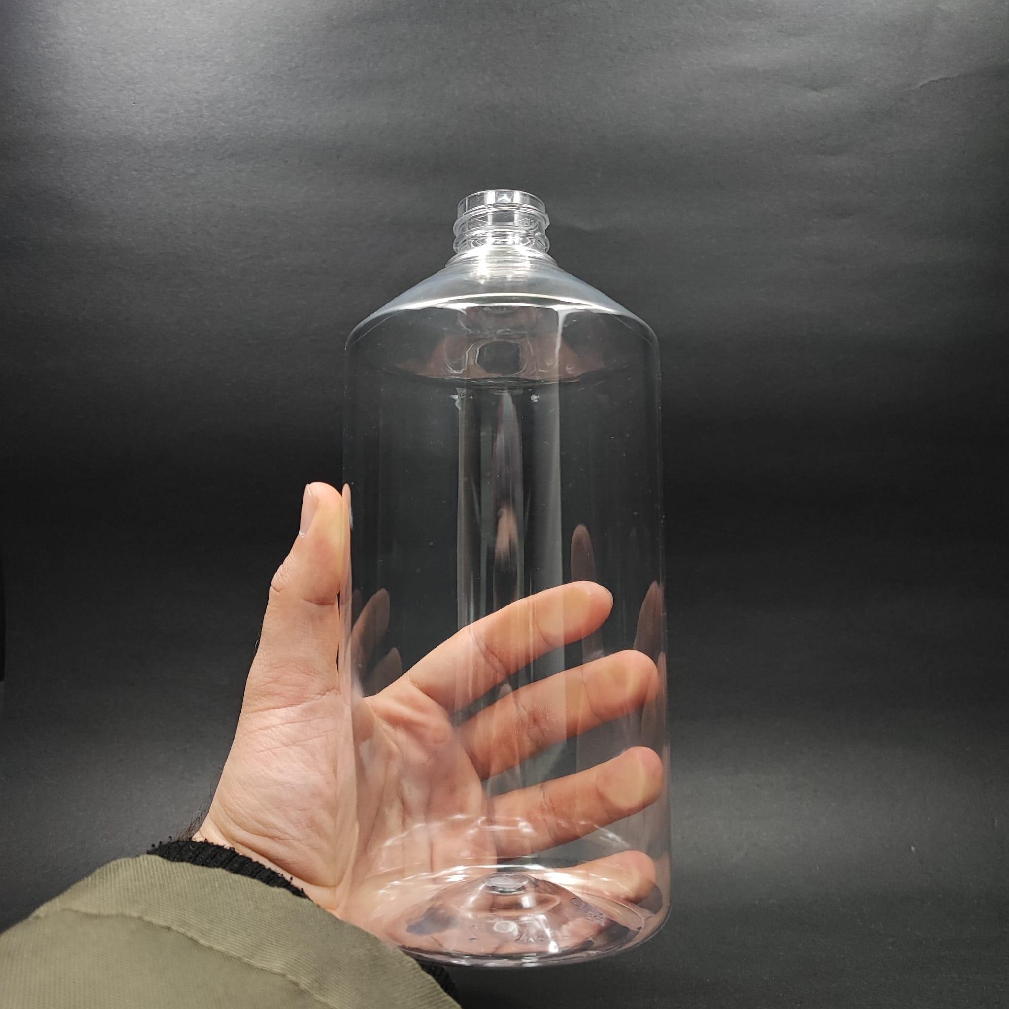 950 CC DÜZ MODEL PET ŞİŞE KÜT BOYUNLU  (28 AĞIZ) - 950 ML PET ŞİŞE - KAPAKSIZ