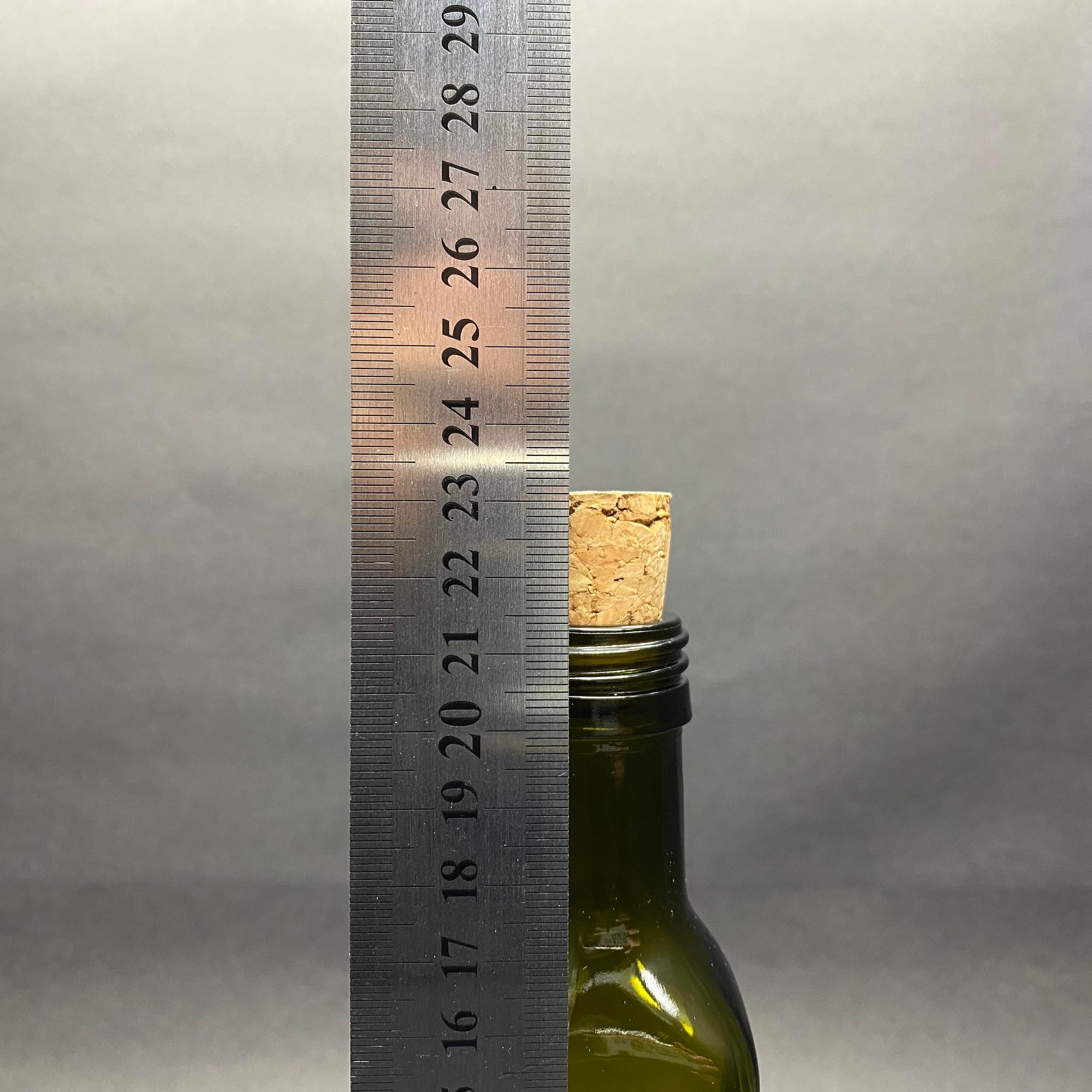 250 CC YEŞİL MARASKA CAM ŞİŞE - MANTAR TIPALI - 250 ML KÖŞELİ  YAĞ ŞİŞESİ - SİRKE ŞİŞESİ