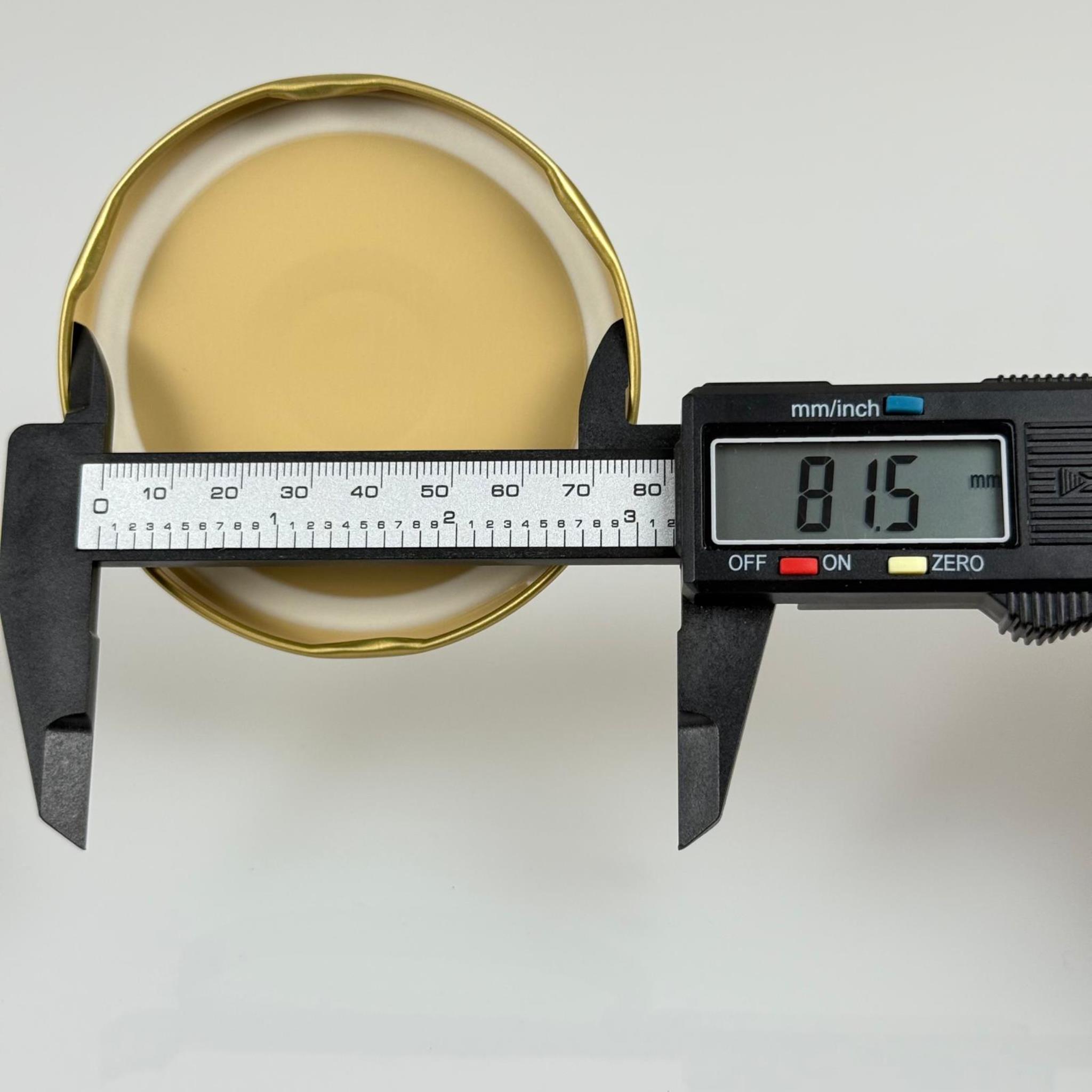 82 MM TWİST-OFF GOLD DÜĞMELİ (MC082RSB469) - SİLGAN - EMNİYET DÜĞMELİ - TİKTAK KAPAK - BUTONLU KAPAK