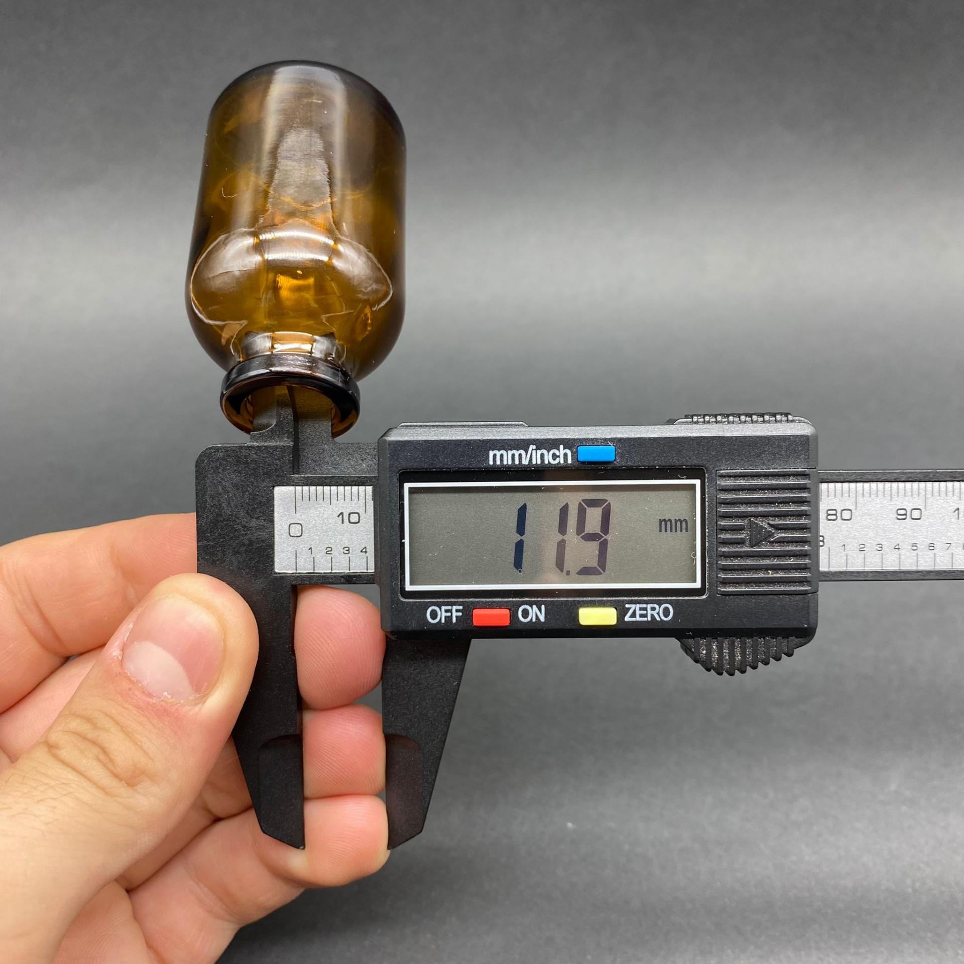 25 CC CAM AMBER PENİSİLİN ŞİŞE - 25 ML KAHVERENGİ FLAKON ŞİŞE