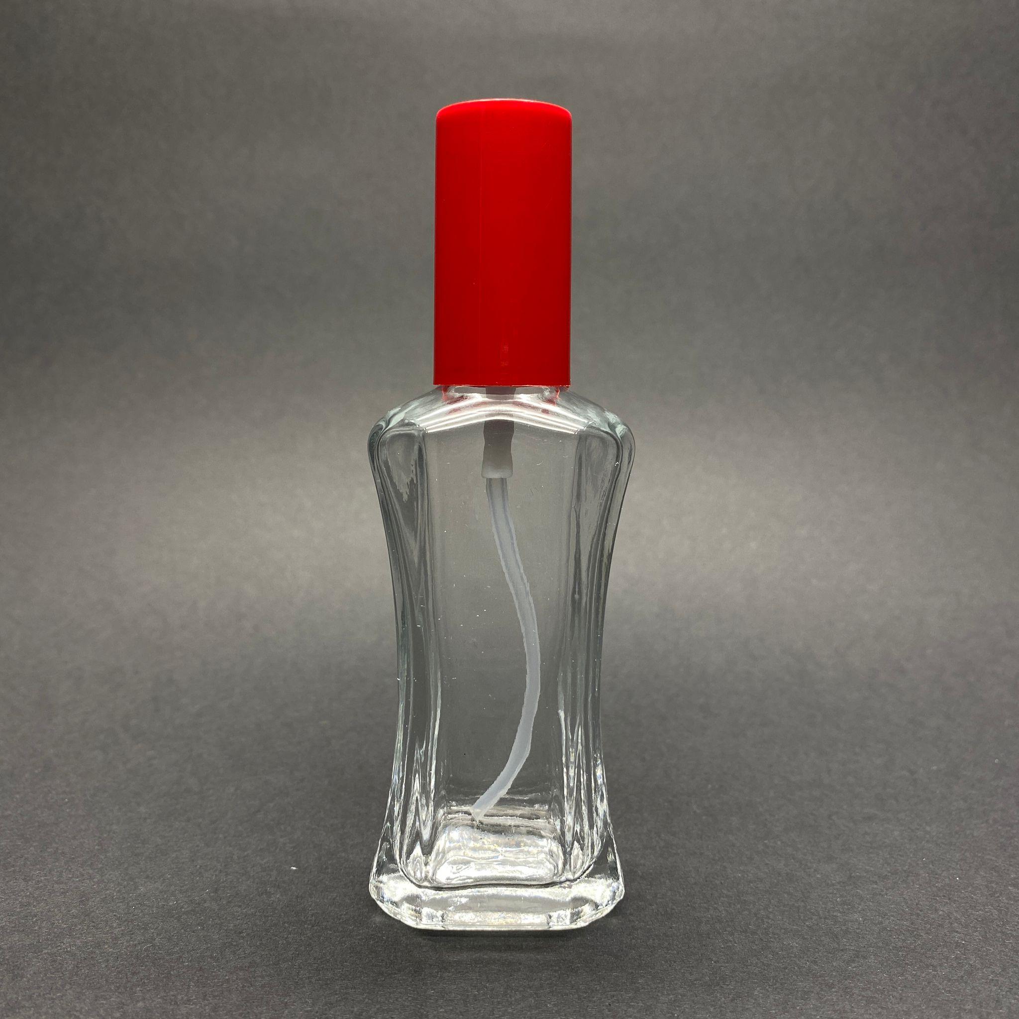 50 CC MİLANO MODEL CAM ŞİŞE - KIRMIZI PLASTİK KAPAK - BEYAZ SPREYLİ - 50 ML LÜKS PARFÜM ŞİŞESİ (CAMIN KALINLIĞI İLE İLGİLİ +/- 5 ML TOLERANS OLABİLİR)