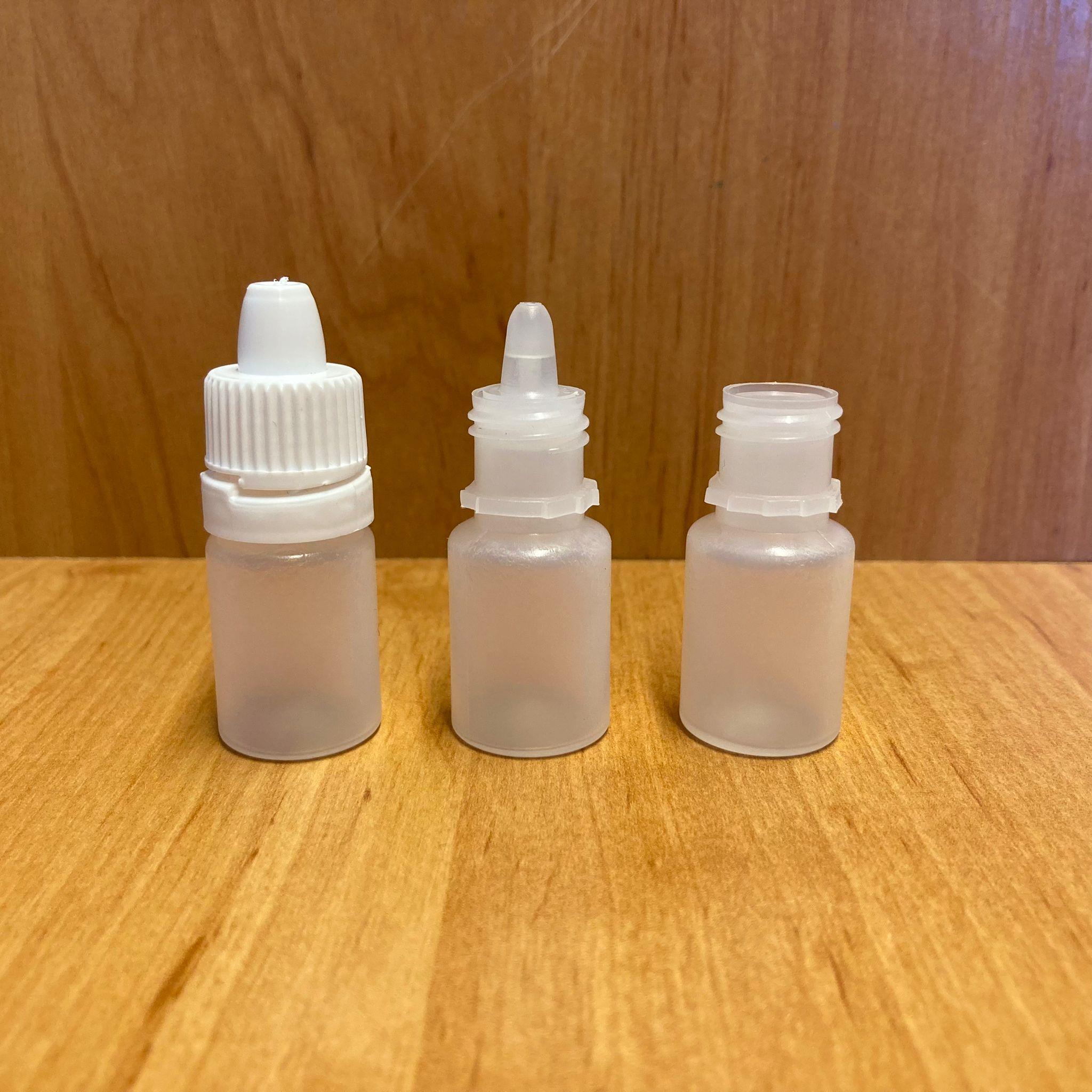 5 CC GÖZ DAMLASI ŞİŞESİ NATÜREL RENK (YARI SAYDAM) - AKITICILI - KİLİTLİ KAPAKLI - 5 ML DAMLALIKLI PLASTİK ŞİŞE - KOZMETİK AMBALAJ - DAMLALIKLI BOŞ ŞİŞE