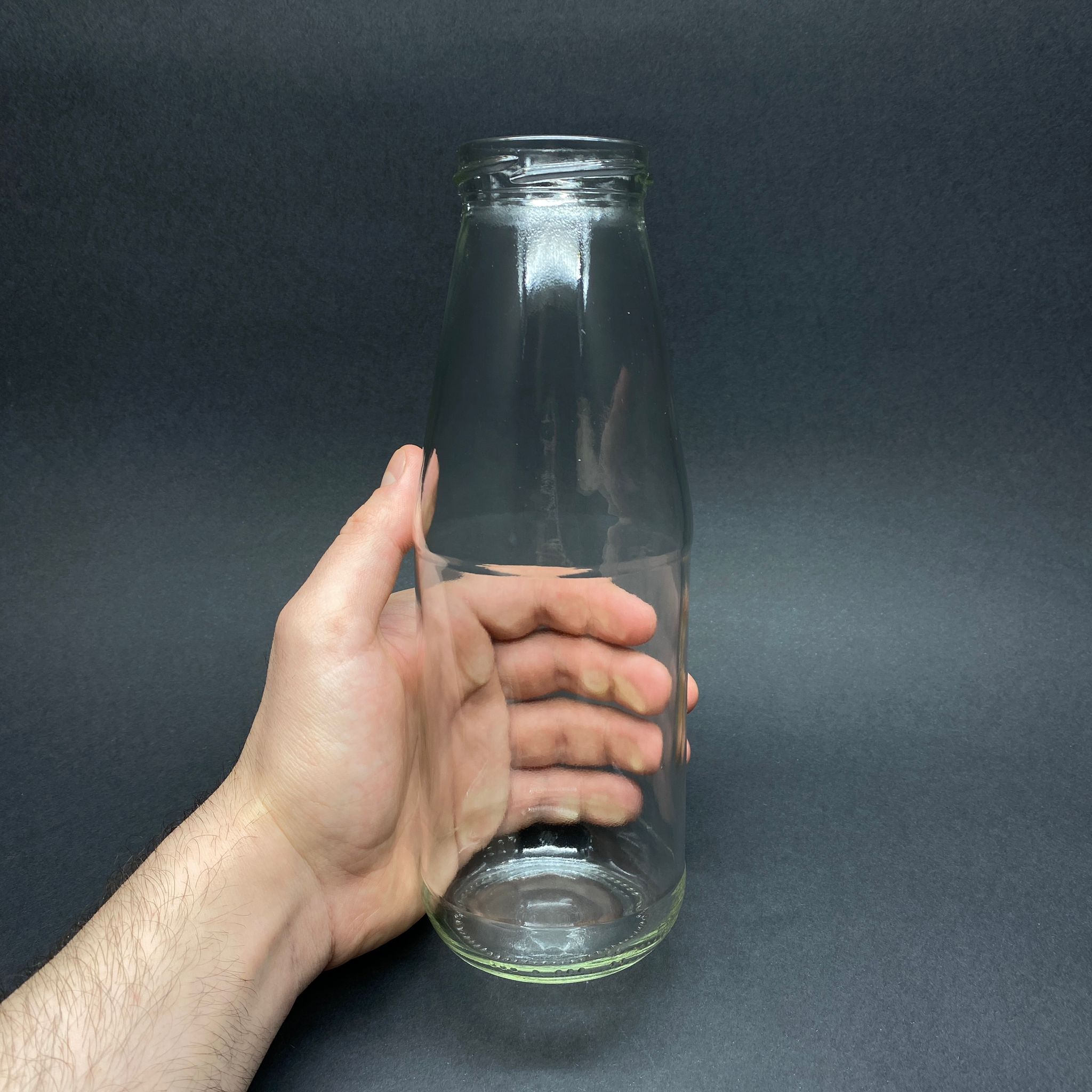 720 CC CAM MEYVE SUYU ŞİŞESİ (53 AĞIZ) KAPAKSIZ - 720 ML MEYVE SUYU ŞİŞESİ - ŞİŞECAM ÜRÜN KODU: 420272
