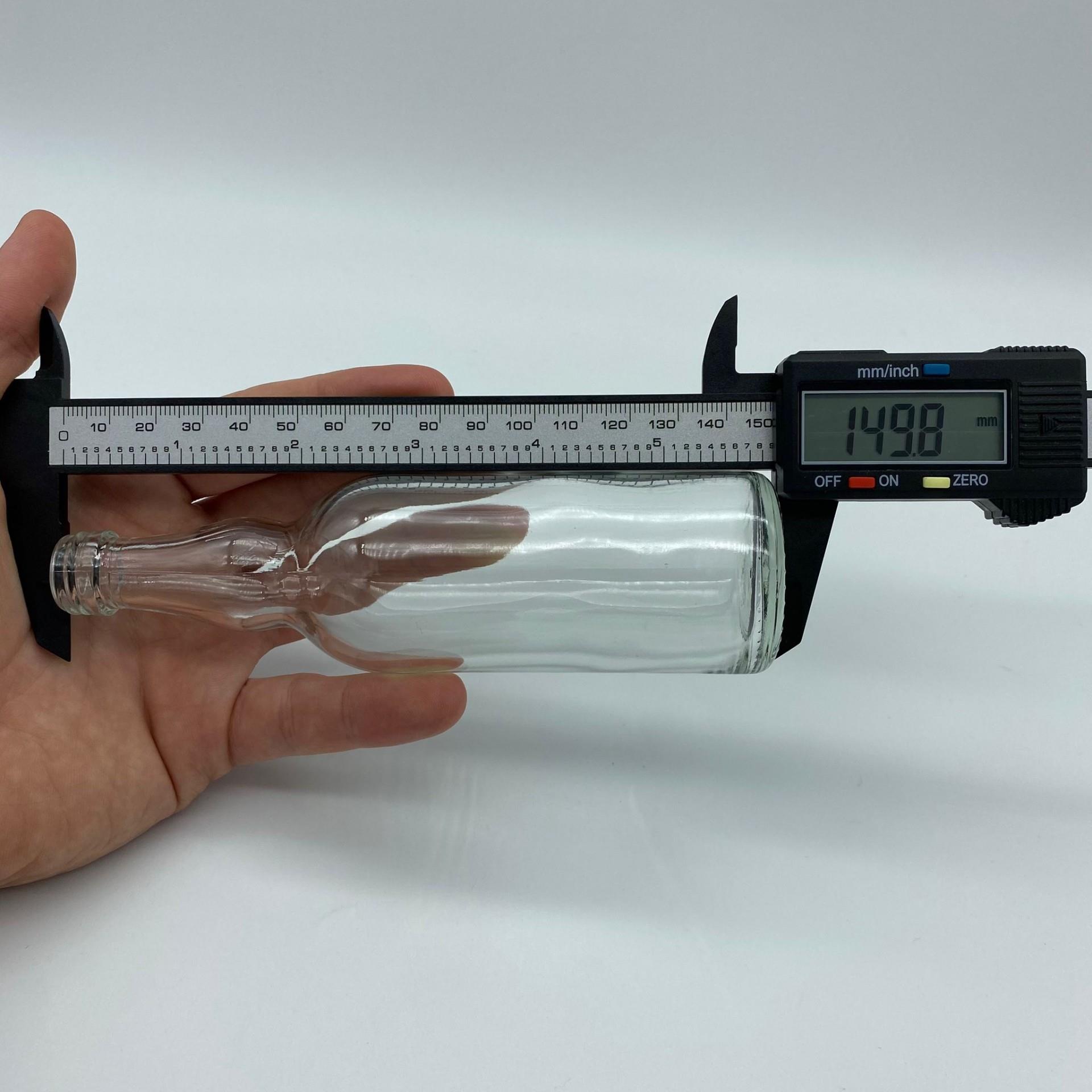 100 CC ŞEFFAF CAM BOĞUMLU SOS ŞİŞESİ KAPAKSIZ (18 AĞIZ) - 100 ML SOS ŞİŞESİ - ŞİŞECAM ÜRÜN KODU: 420310
