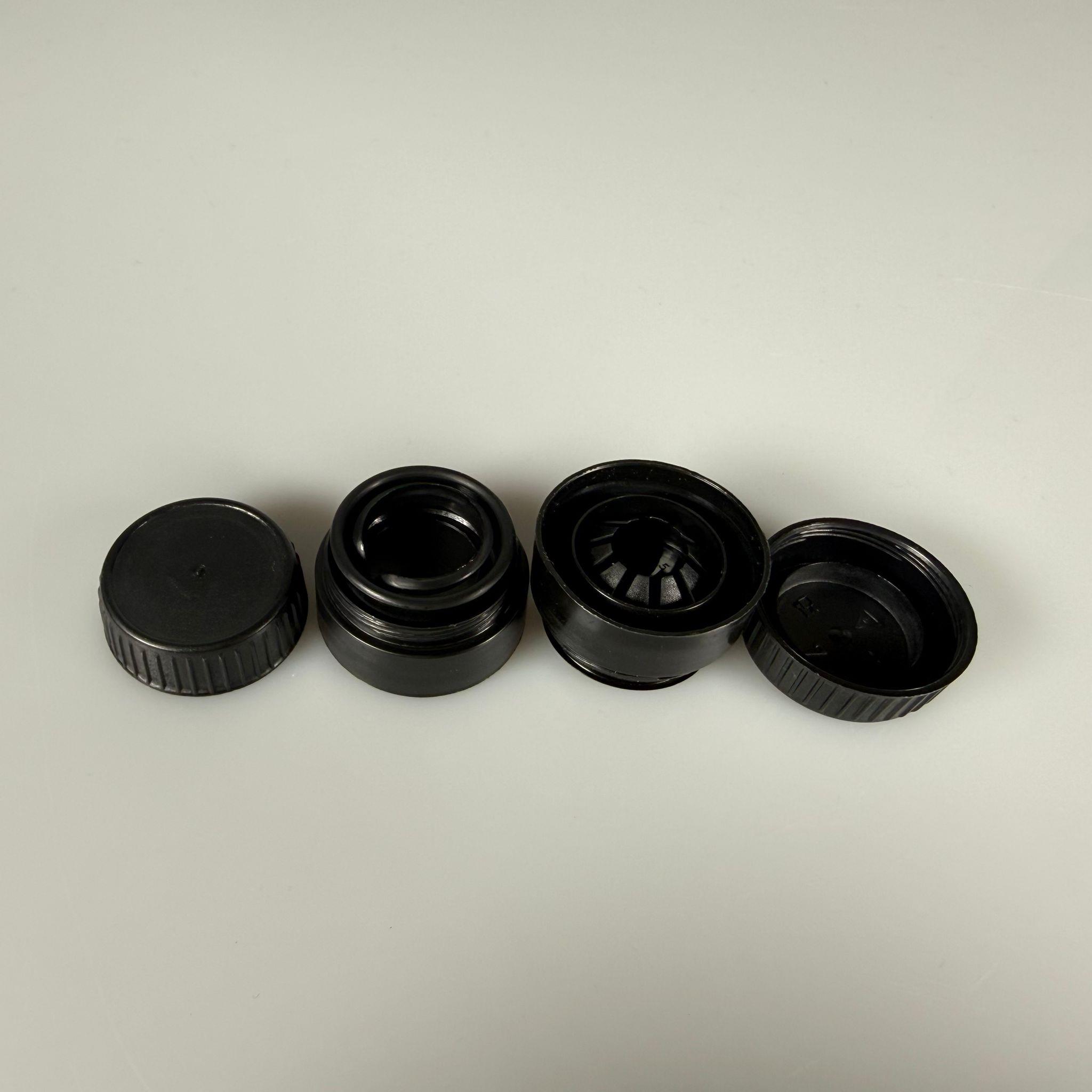 28 MM ÇAKMA KAPAK SİYAH - EV 21 / 20 MAG BERİCAP