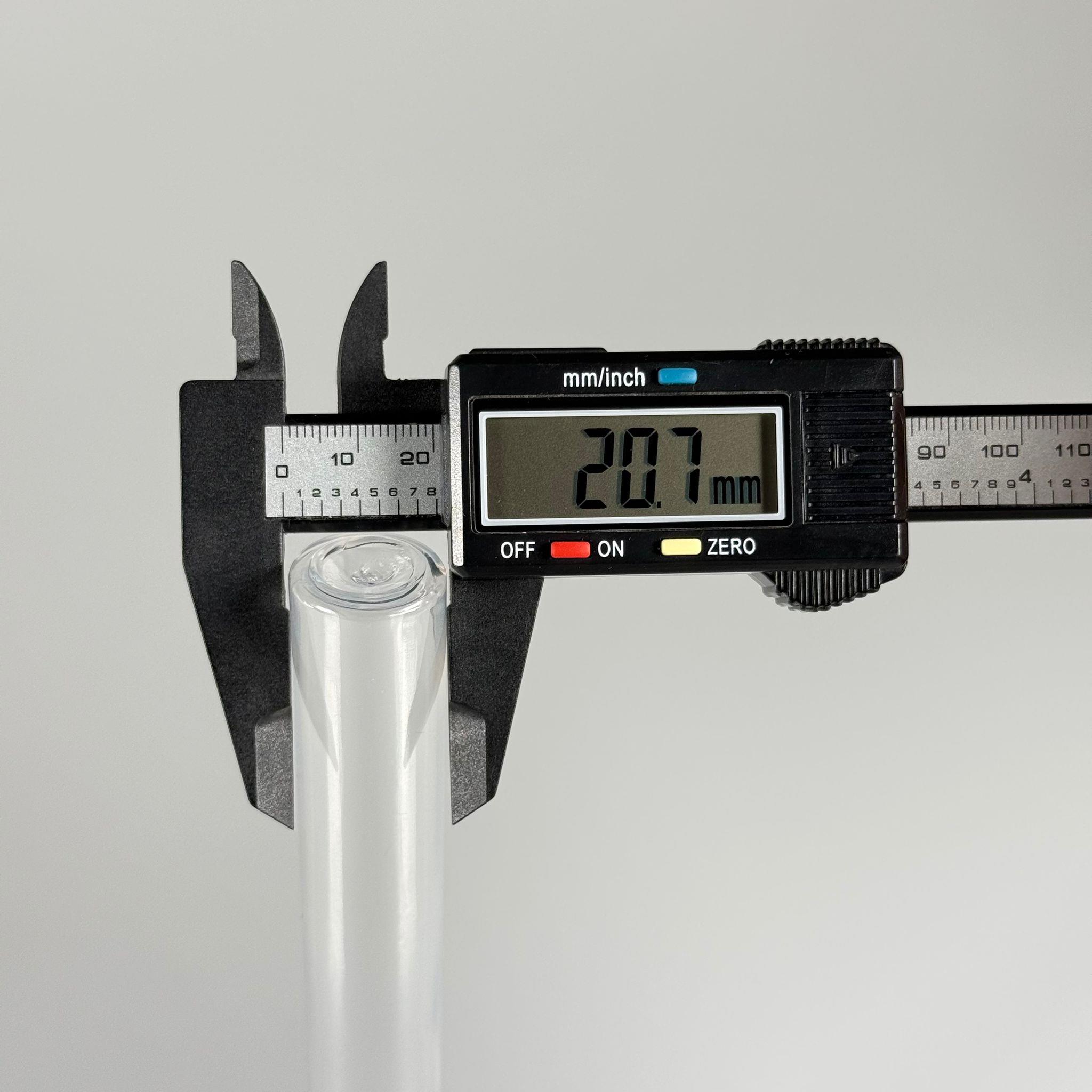 16 CM TÜP - 45 CC UZUN İNCE PET ŞİŞE - CONTALI GÜMÜŞ METAL KAPAKLI  - VANİLYA ÇUBUĞU, BAHARAT, DENEY TÜPÜ VB İÇİN PLASTİK TÜP