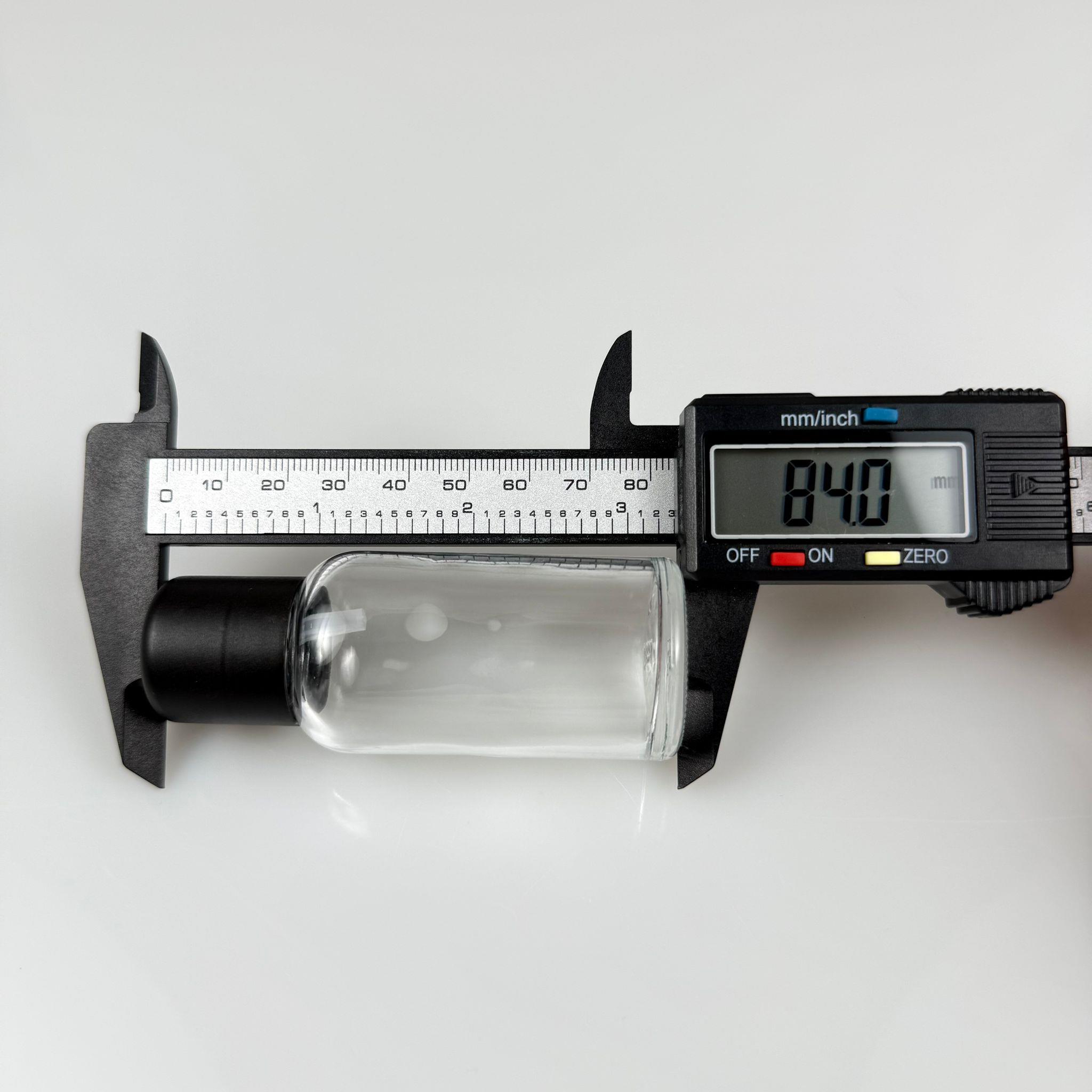 30 CC ŞEFFAF CAM ŞİŞE + İÇTEN DAMLALIKLI ÇOCUK KİLİTLİ SİYAH KAPAK - SAYDAM 30 ML KİLİT KAPAKLI DAMLATMALI ŞİŞE
