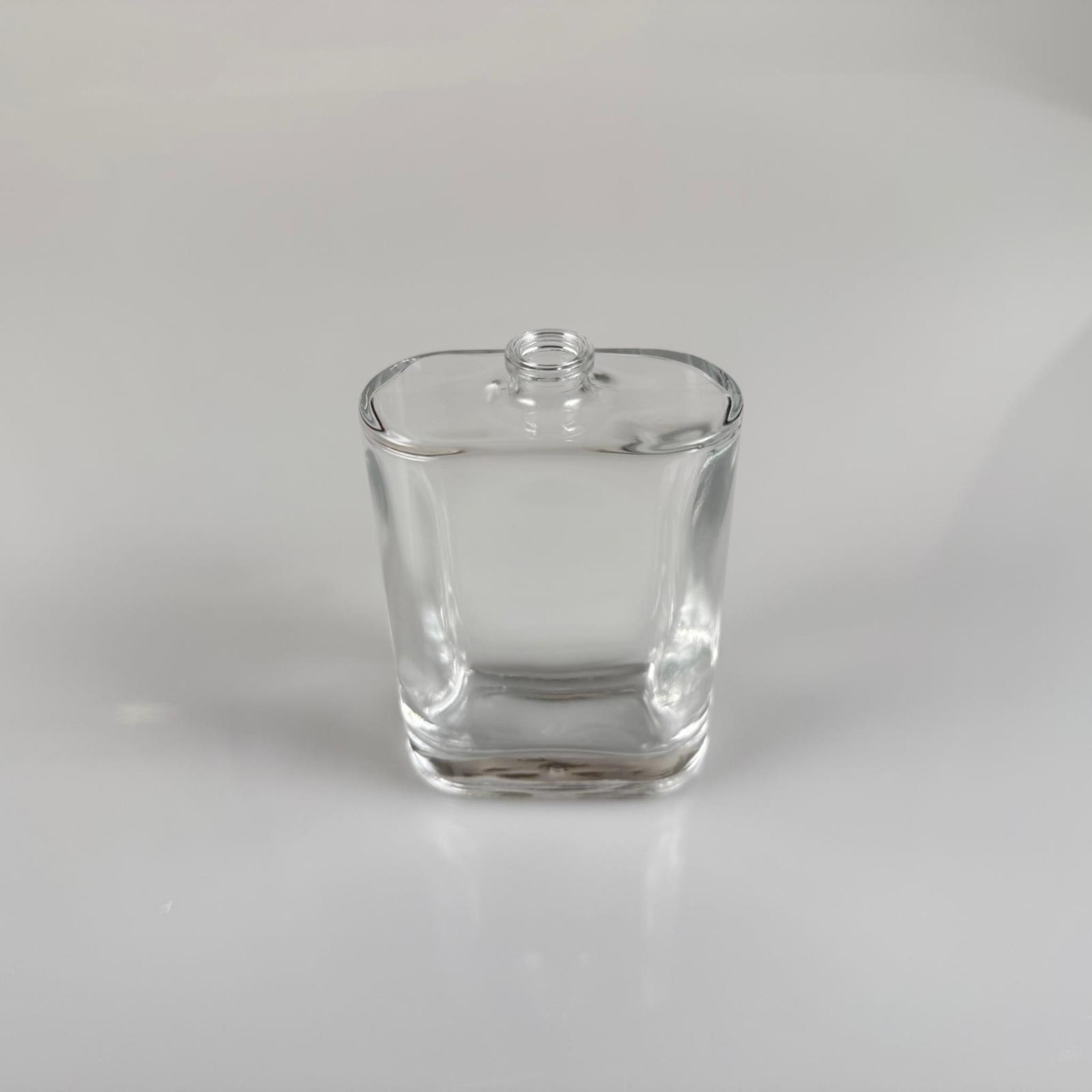 100 ML YASSI MODEL CEO PARFÜM ŞİŞESİ - KAPAKSIZ (AĞIZ 15 MM GEÇME KOLAY KAPAMA)