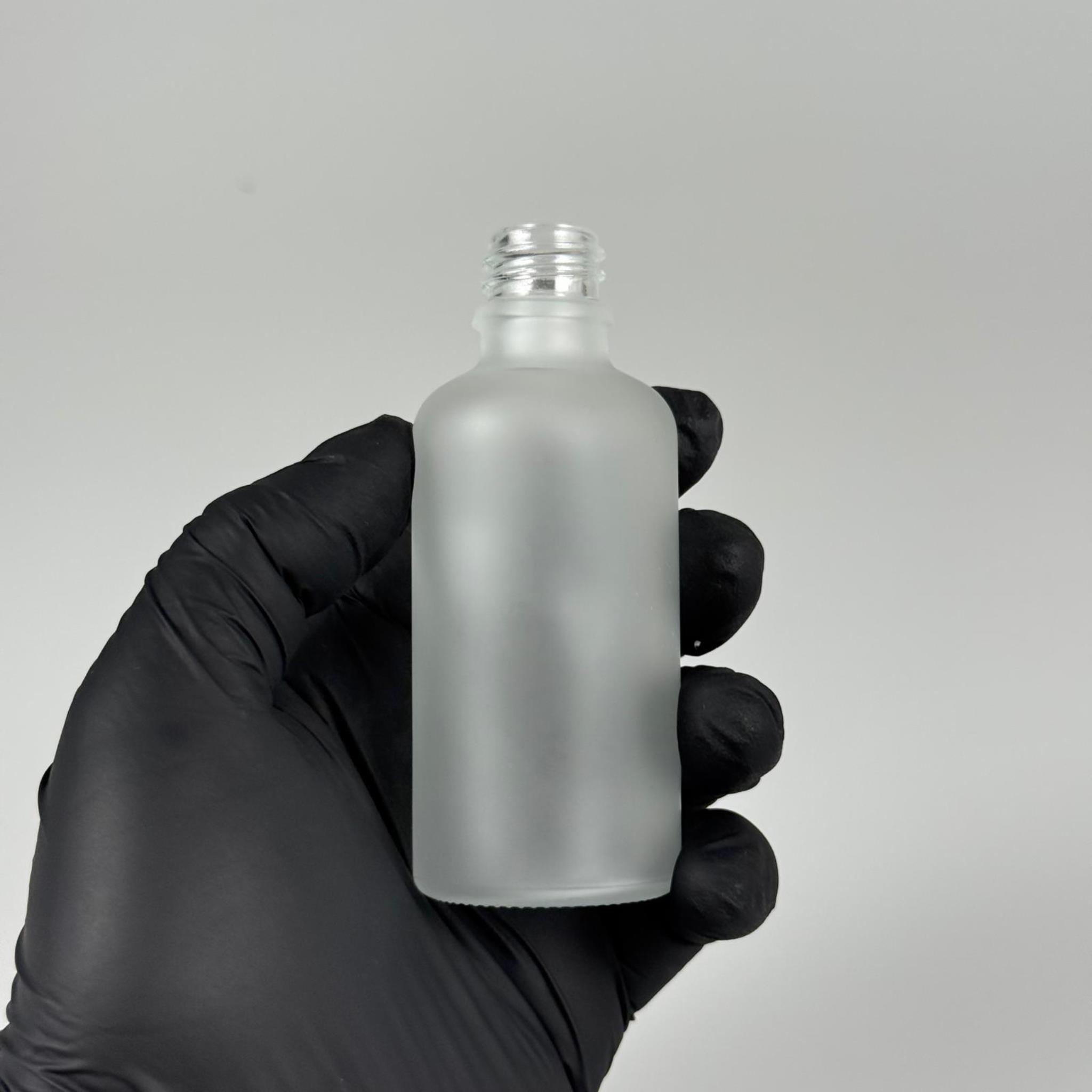 50 CC BUZLU CAM ŞİŞE KAPAKSIZ (18 AĞIZ) - 50 ML CAM ŞİŞE - BUZLAMA CAM ŞİŞE