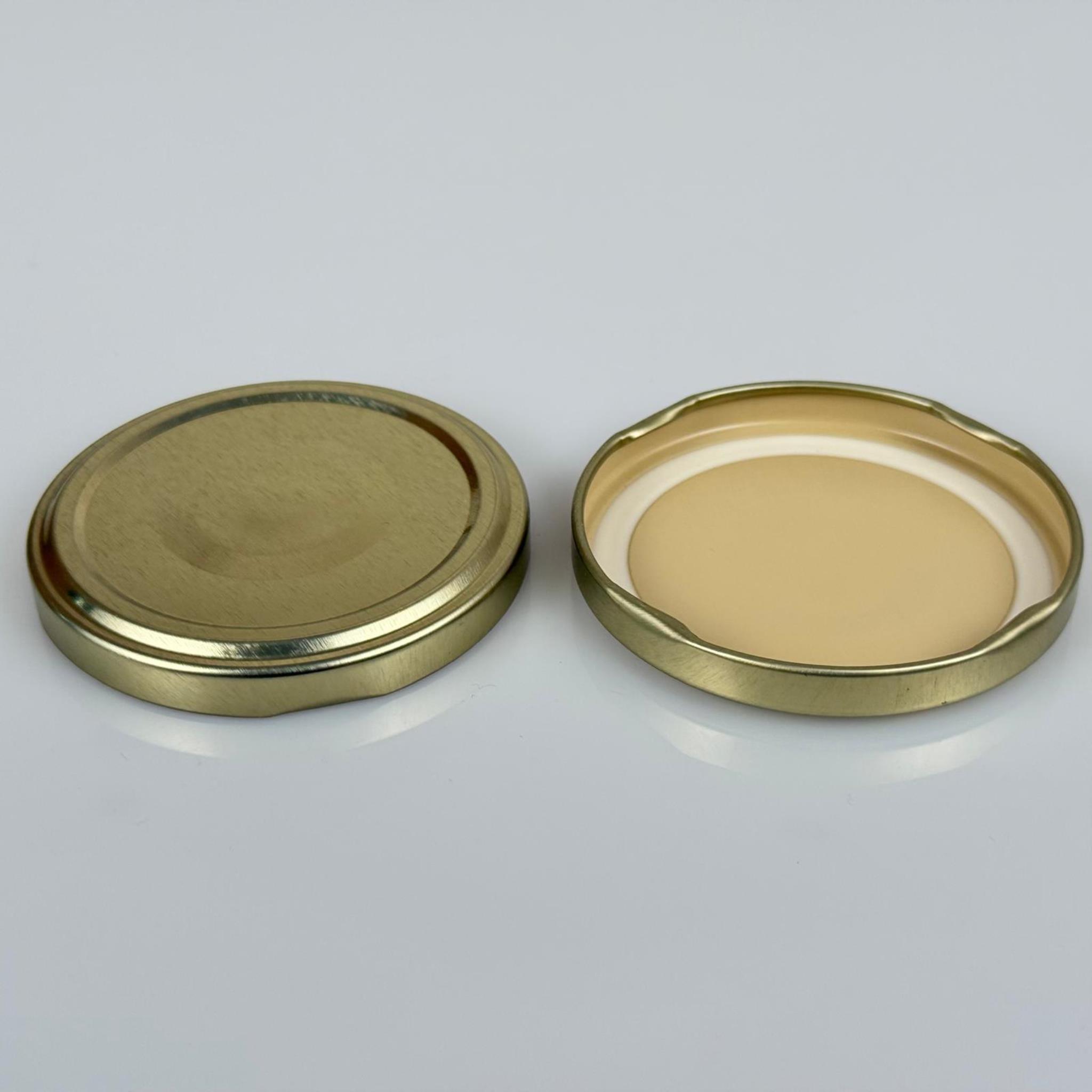 66 MM TWİST-OFF GOLD DÜĞMELİ AÇIK (MC066RSB469) - SİLGAN - EMNİYET DÜĞMELİ - TİKTAK KAPAK - BUTONLU KAPAK