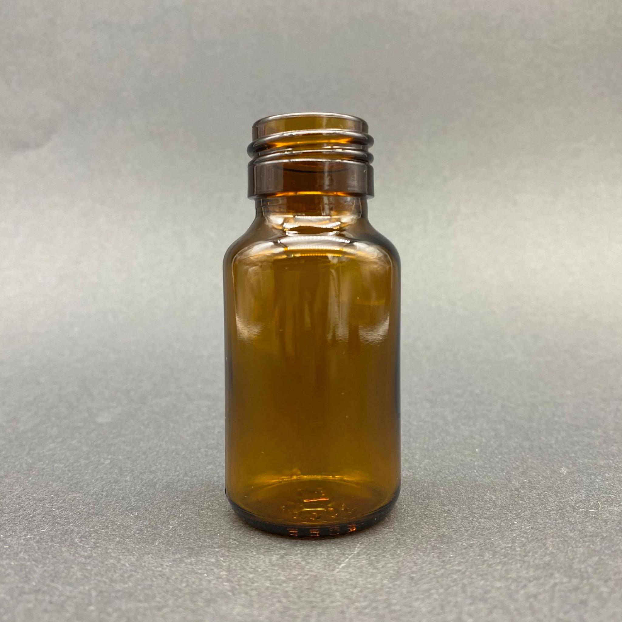 30 CC AMBER CAM ŞİŞE KAPAKSIZ (25 AĞIZ) - 30 ML CAM ŞİŞE - KAHVERENGİ - ŞİŞECAM ÜRÜN KODU: 711403