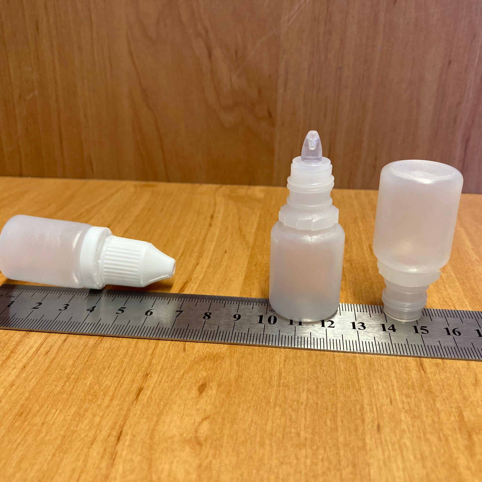 10 CC GÖZ DAMLASI ŞİŞESİ NATÜREL RENK (YARI SAYDAM) - AKITICILI - KİLİTLİ KAPAKLI - 10 ML DAMLALIKLI PLASTİK ŞİŞE - KOZMETİK AMBALAJ  - DAMLALIKLI BOŞ ŞİŞE - TOMBUL MODEL