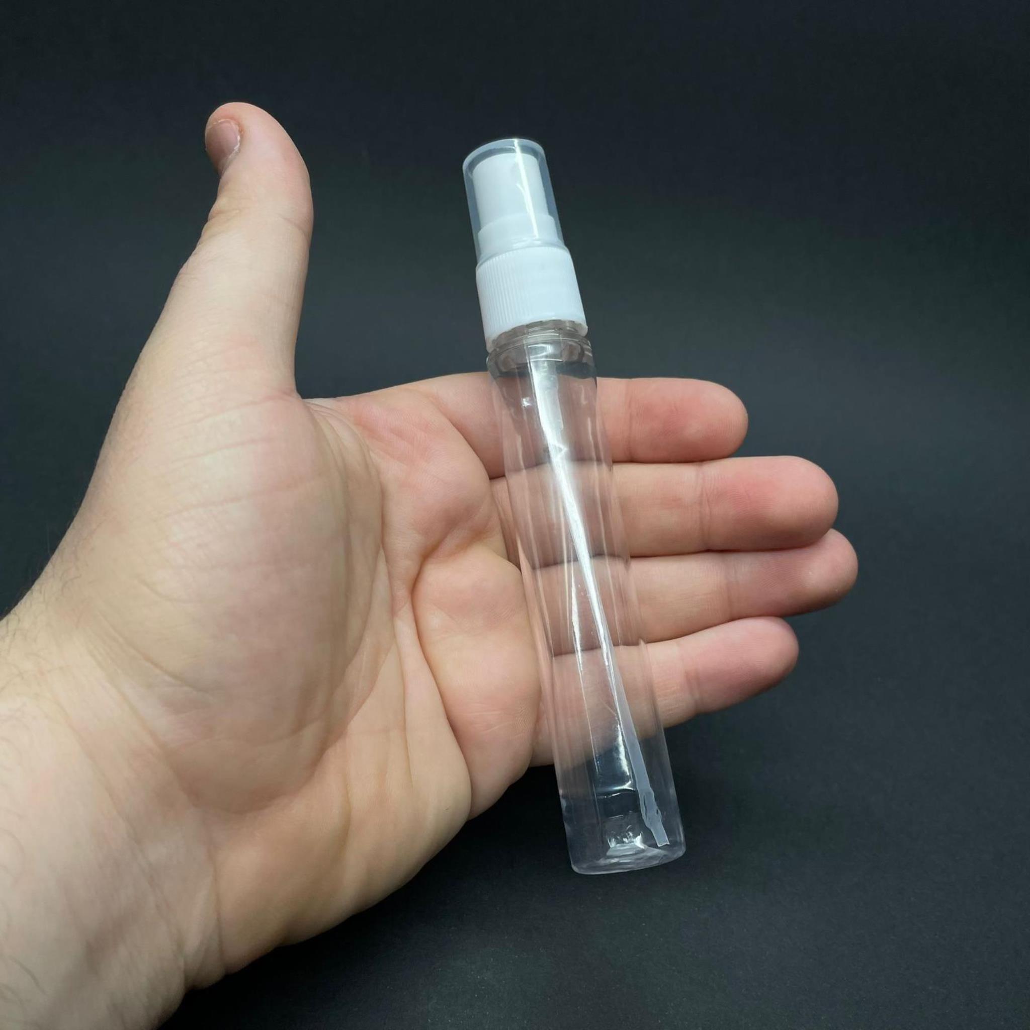 30 CC TÜP ŞİŞE PLASTİK - BEYAZ SPREYLİ - 30 ML PET KALEM PARFÜM ŞİŞESİ - ŞEFFAF