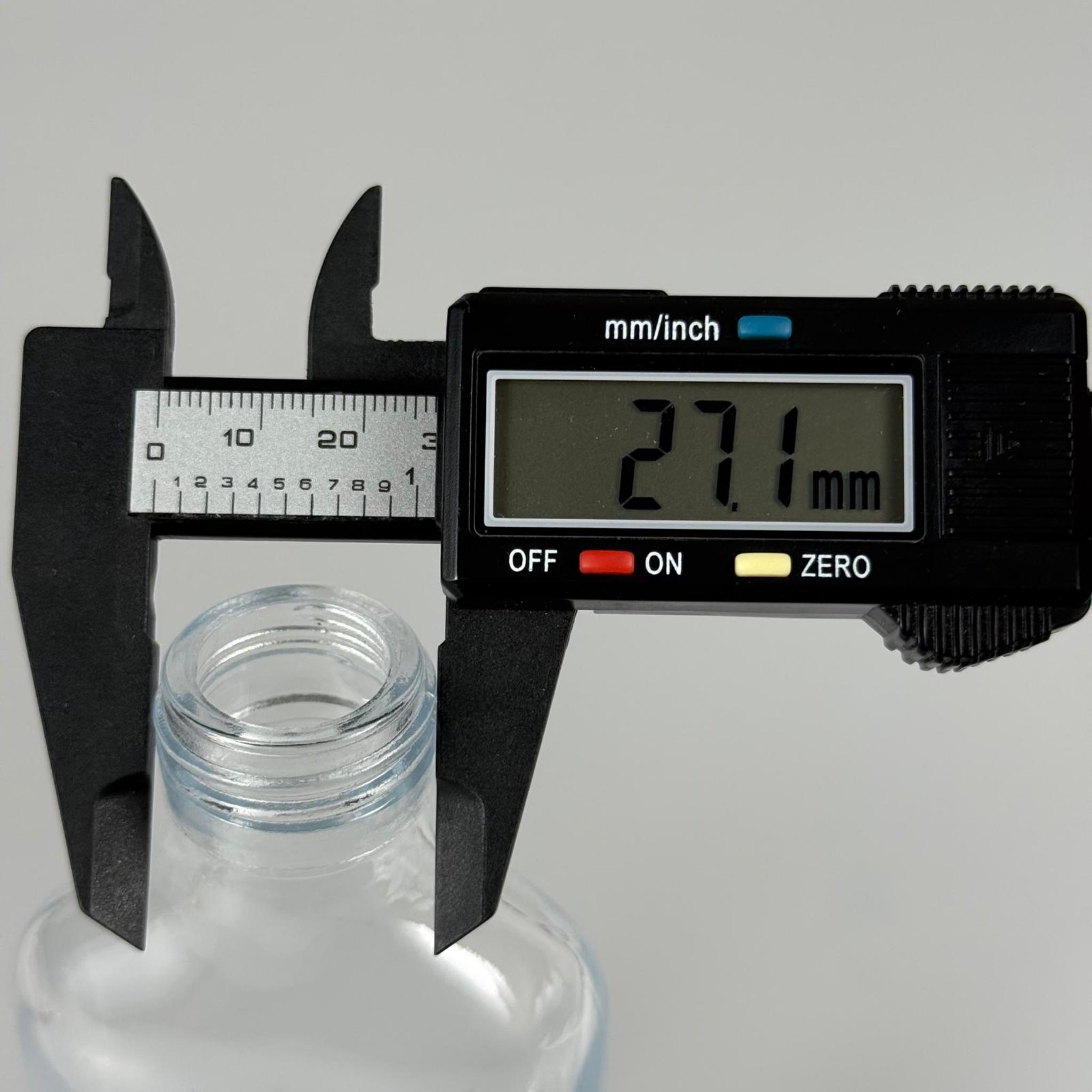 100 CC YASSI CAM COLD BREW ŞİŞE - SOĞUK KAHVE ŞİŞESİ -  KAPAKSIZ (28 AĞIZ) - 100 ML YASSI CAM ŞİŞE