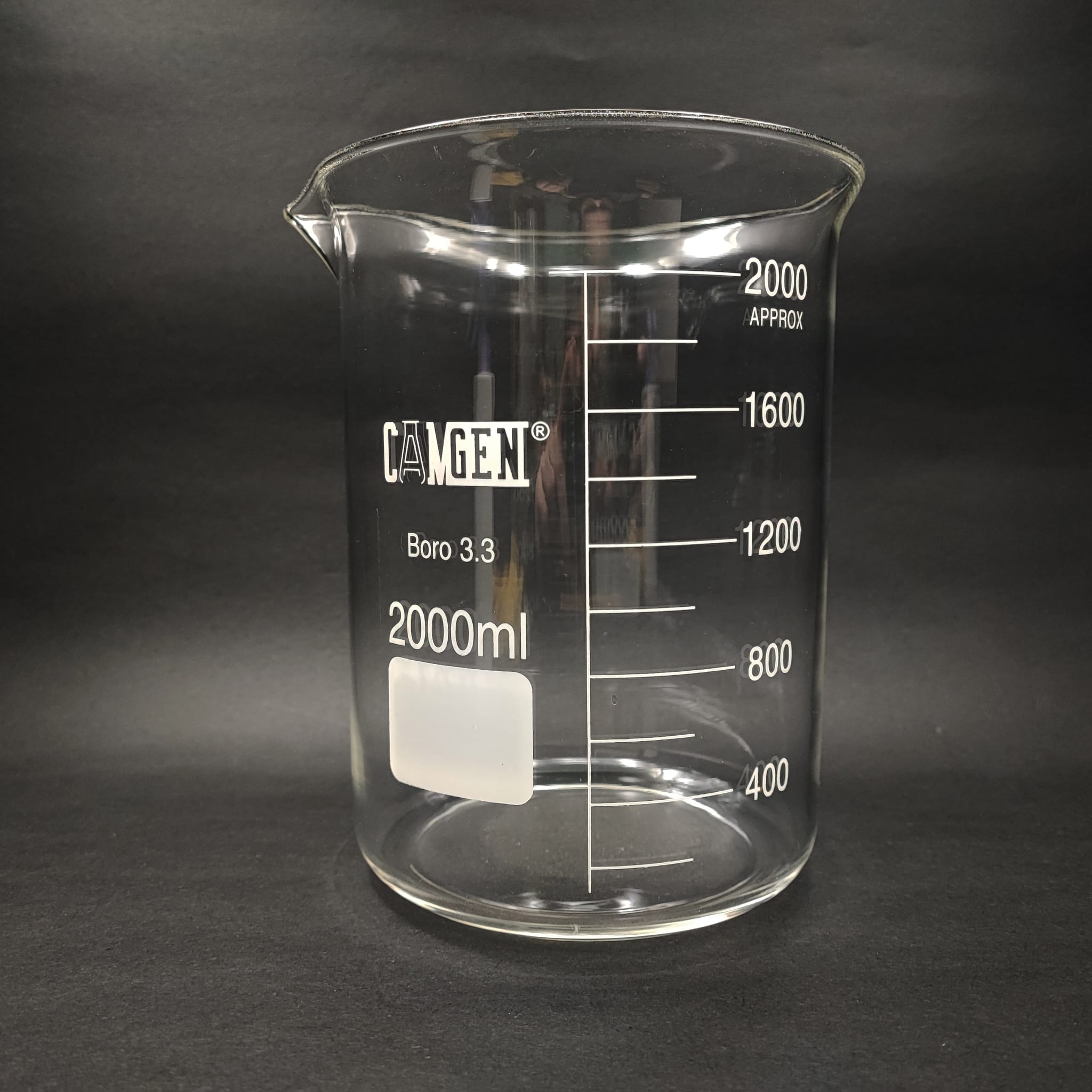 CAM BEHER 2000 ML - ISIYA  DAYANIKLI CAM BEHER - 2 LİTRE BEHER