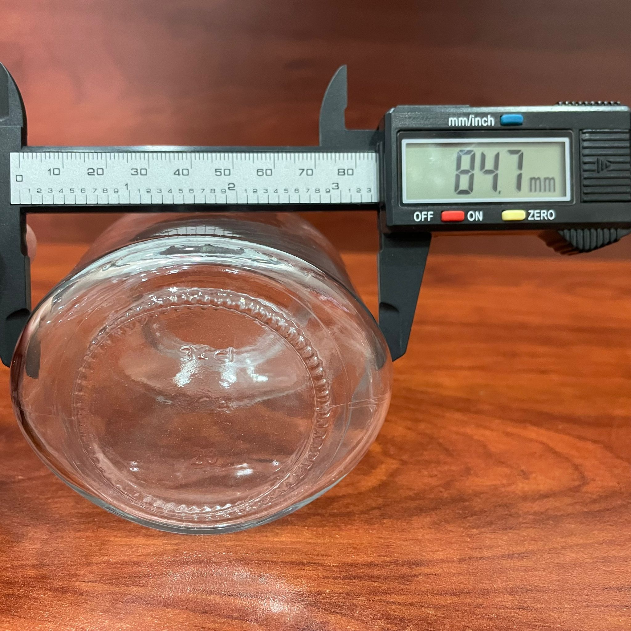 340 CC YASSI CAM KAVANOZ KAPAKSIZ (63 AĞIZ) - 340 ML ÇİKOLATA KAVANOZU - REÇEL KAVANOZU - ŞİŞECAM ÜRÜN KODU:179334