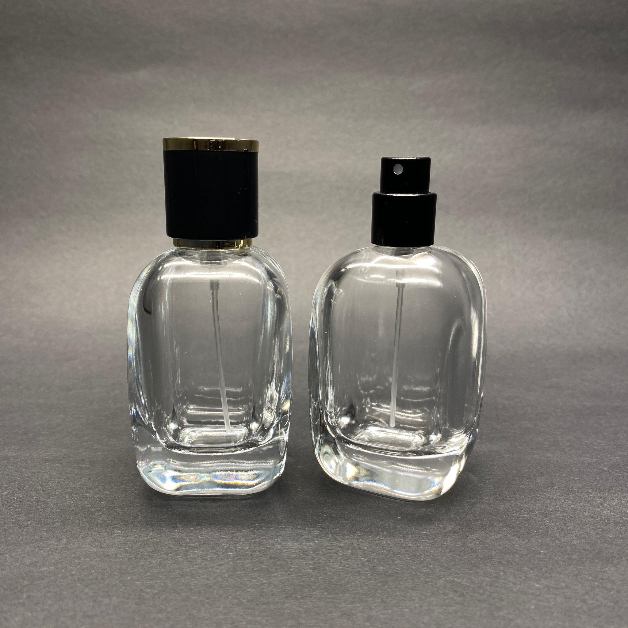 50 ML OVAL KARE MODEL CORE PARFÜM ŞİŞESİ - SİYAH METAL SPREYLİ + GOLD SİYAH KAPAKLI (AĞIZ 15 MM GEÇME KOLAY KAPAMA)