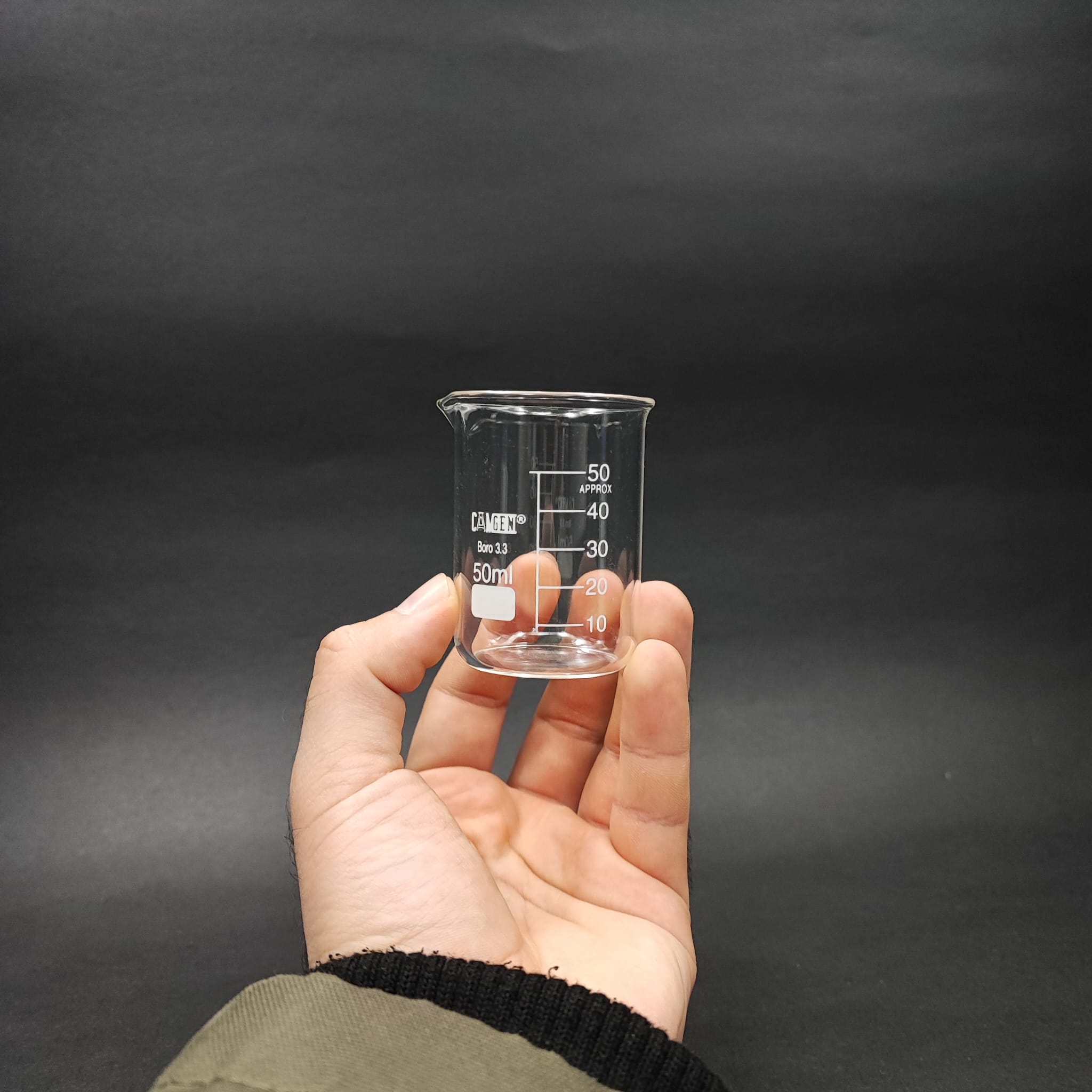 CAM BEHER 50 ML - ISIYA  DAYANIKLI CAM BEHER ISIYA DAYANIKLI
