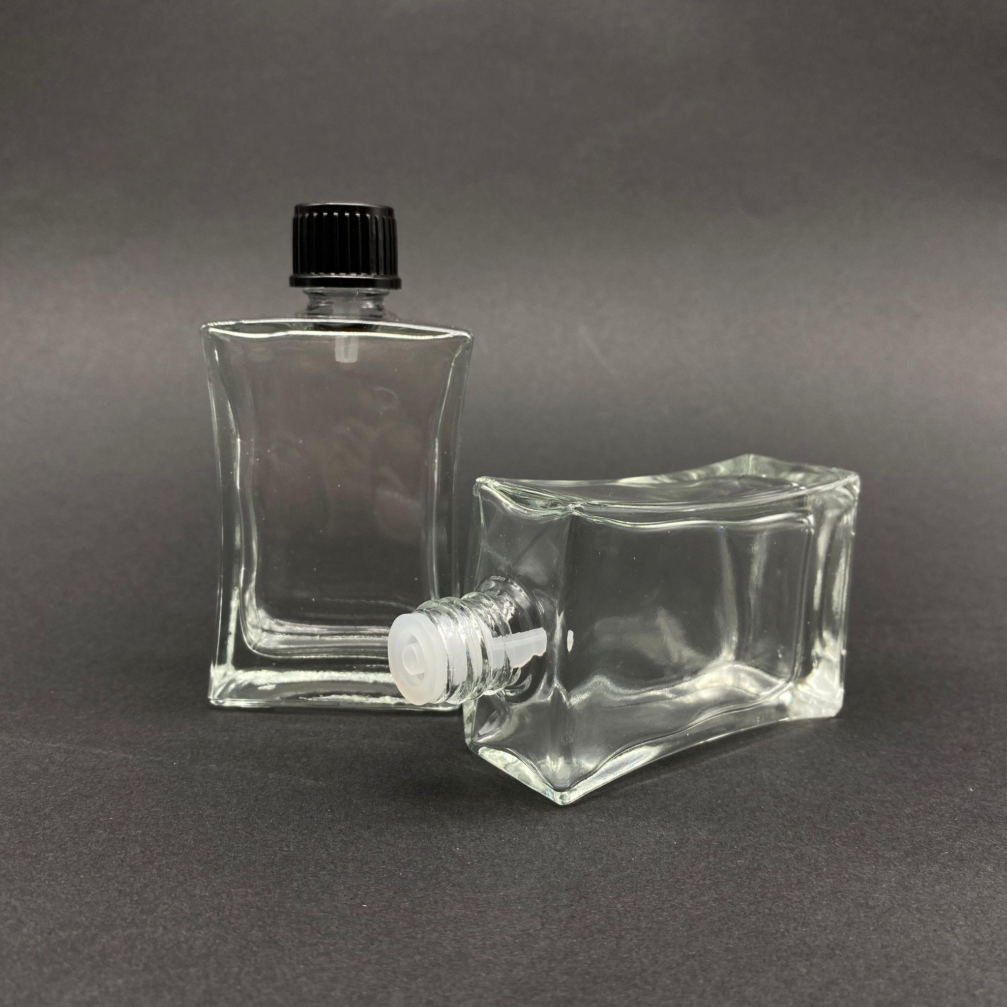 50 CC KÖŞELİ İÇTEN DAMLALIKLI - SİYAH KAPAKLI CAM ŞİŞE - 50 ML YENİ İÇTEN DAMLALIKLI CAM ŞİŞE - 1. KALİTE İTHAL CAM