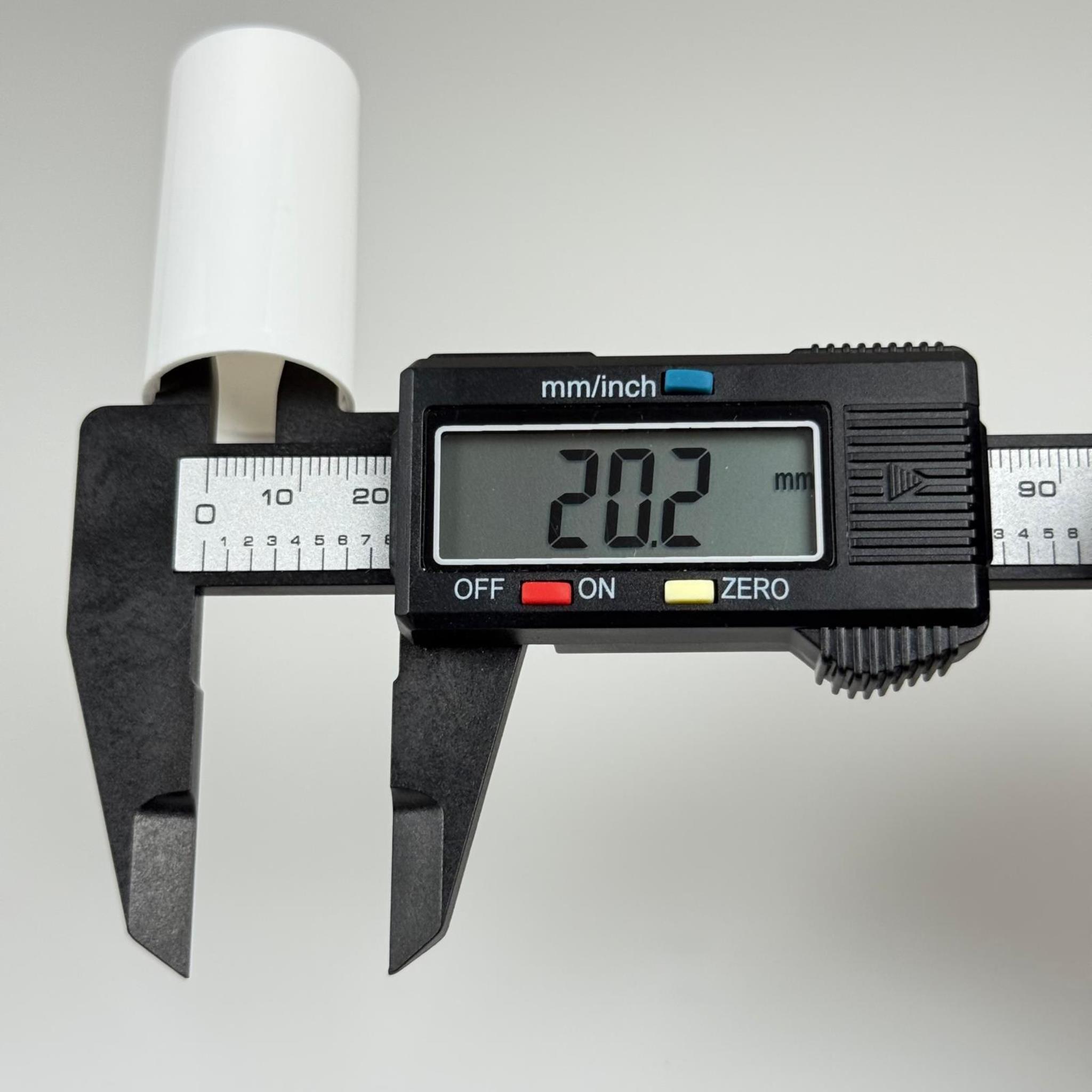 20 MM PARFÜM ŞİŞE KAPAĞI - PLASTİK - PARFÜM KAPAK - BEYAZ