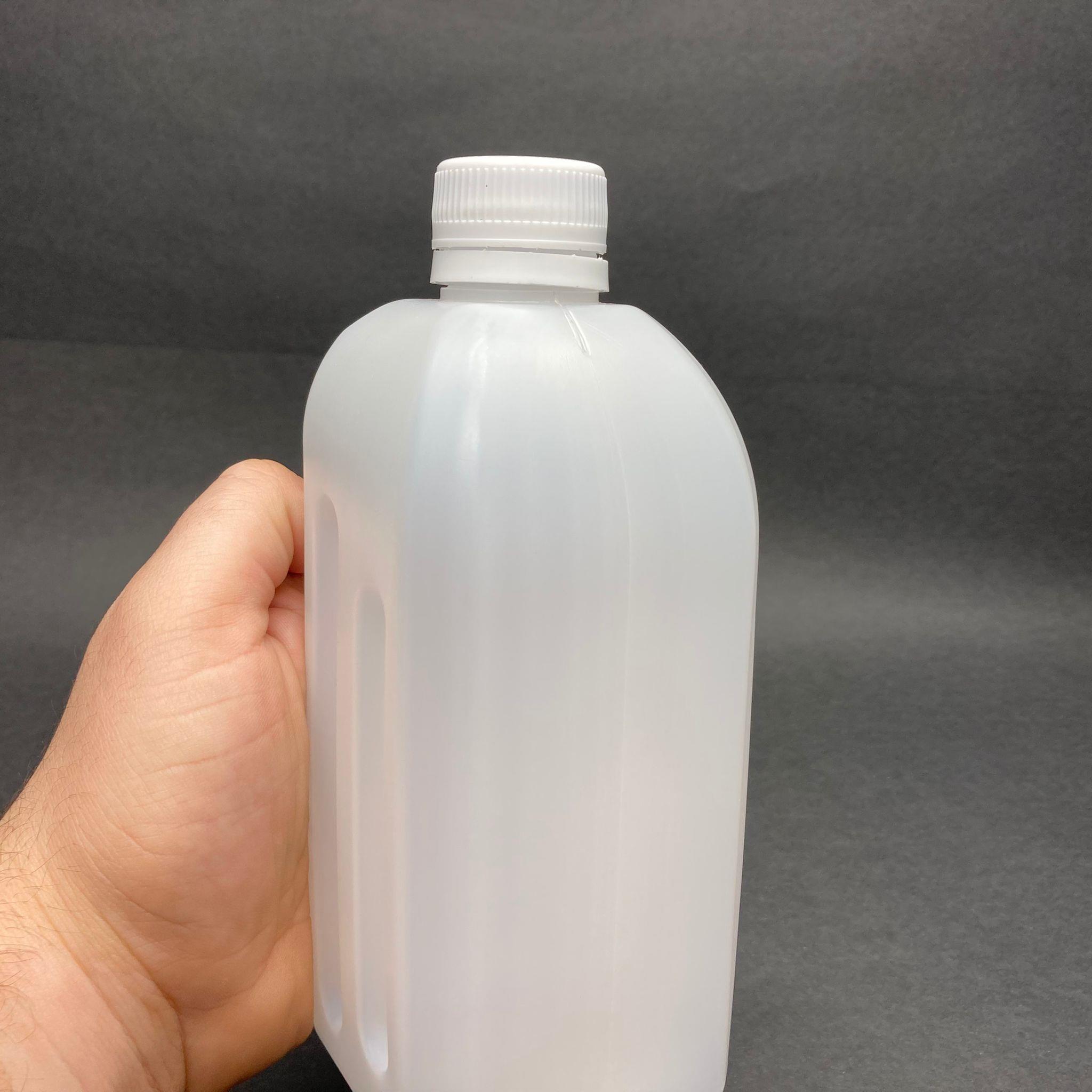 500 CC DEZENFEKTAN BİDONU - KİLİTLİ BEYAZ KAPAKLI  - 500 ML BEYAZ BOŞ DEZENFEKTAN BİDONU